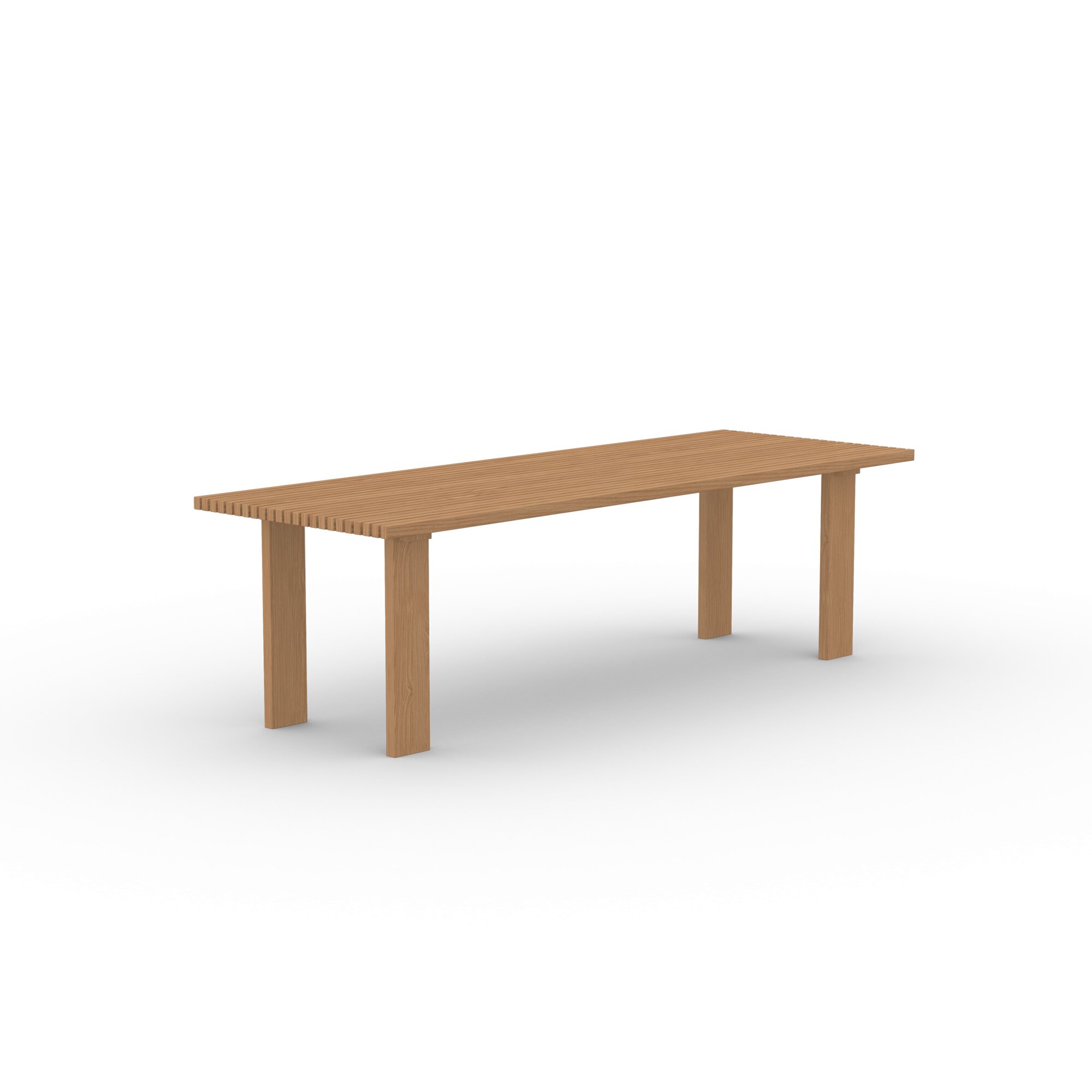 Rectangular Outdoor Design dining table | Elements Outdoor Table  Iroko | Iroko | Studio HENK| 