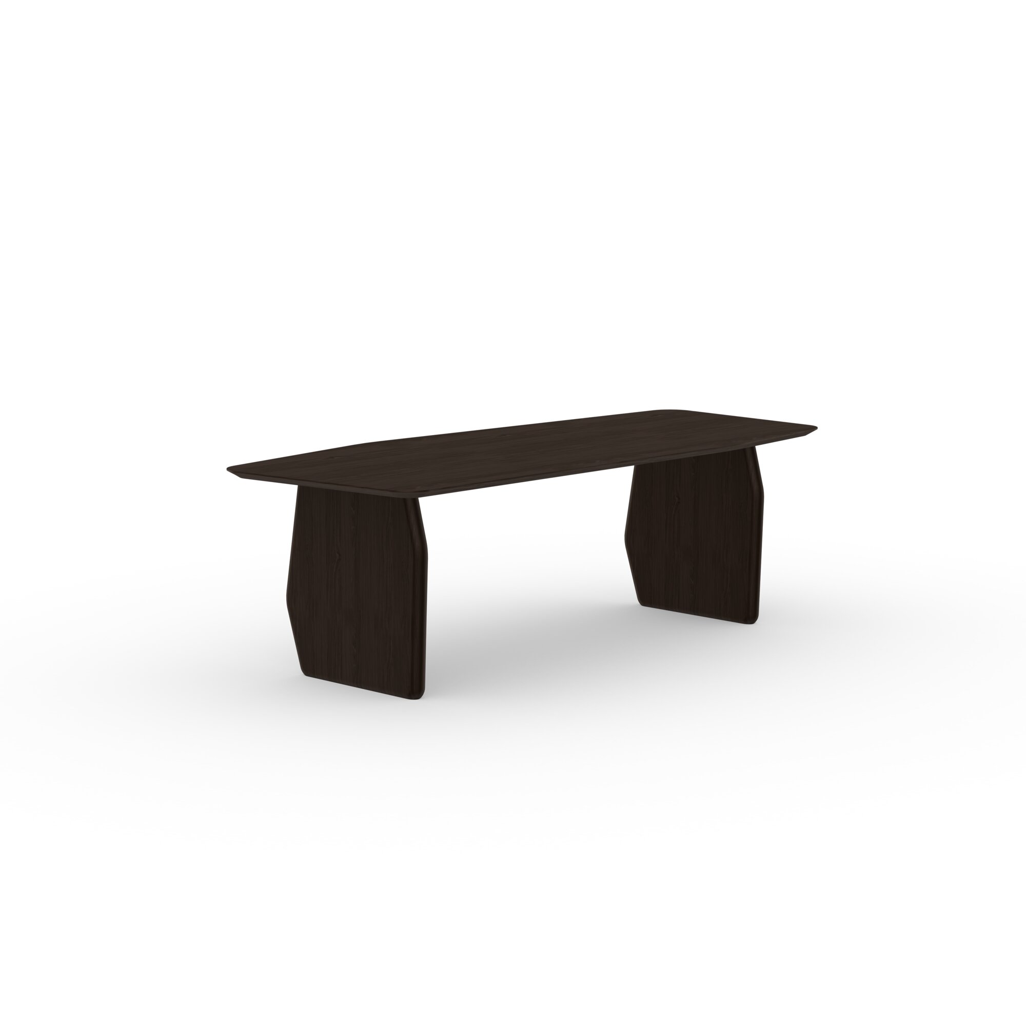 Design dining table | Slant Oak smoked stain | Oak smoked | Studio HENK | 
