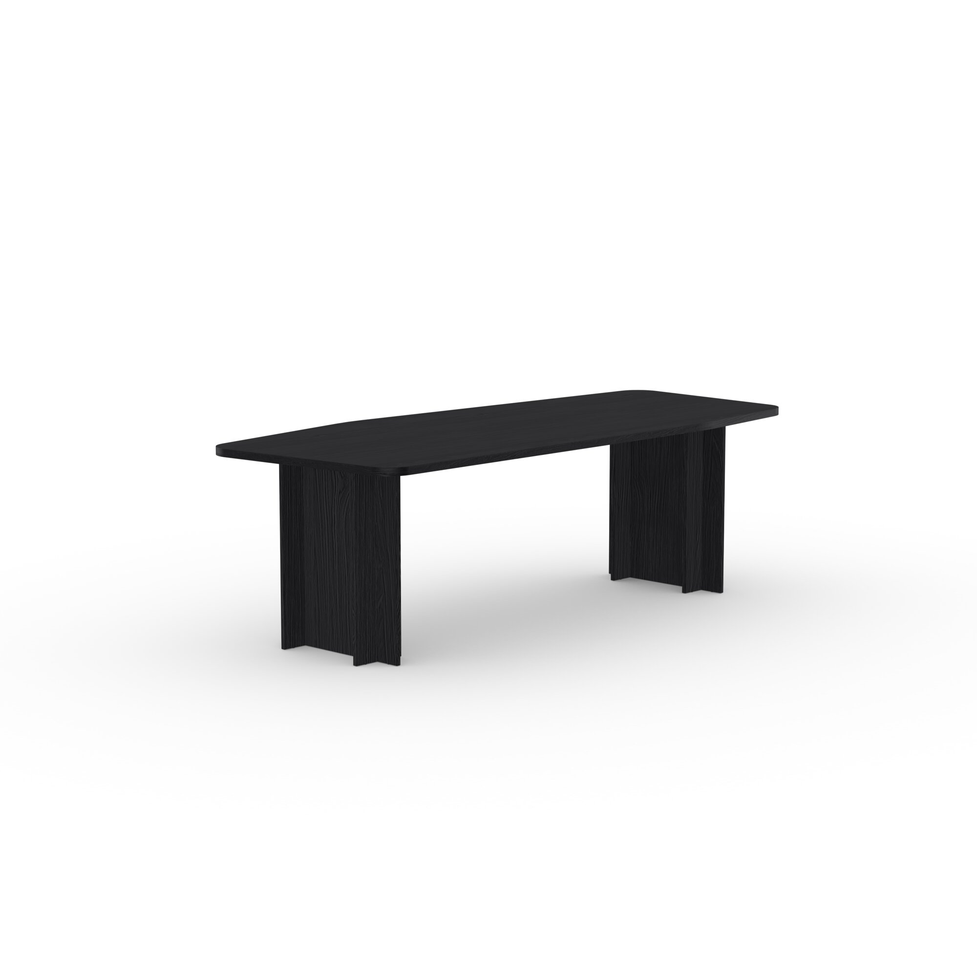  Design dining table | Column  Oak black stain | Oak black stain | Studio HENK | 
