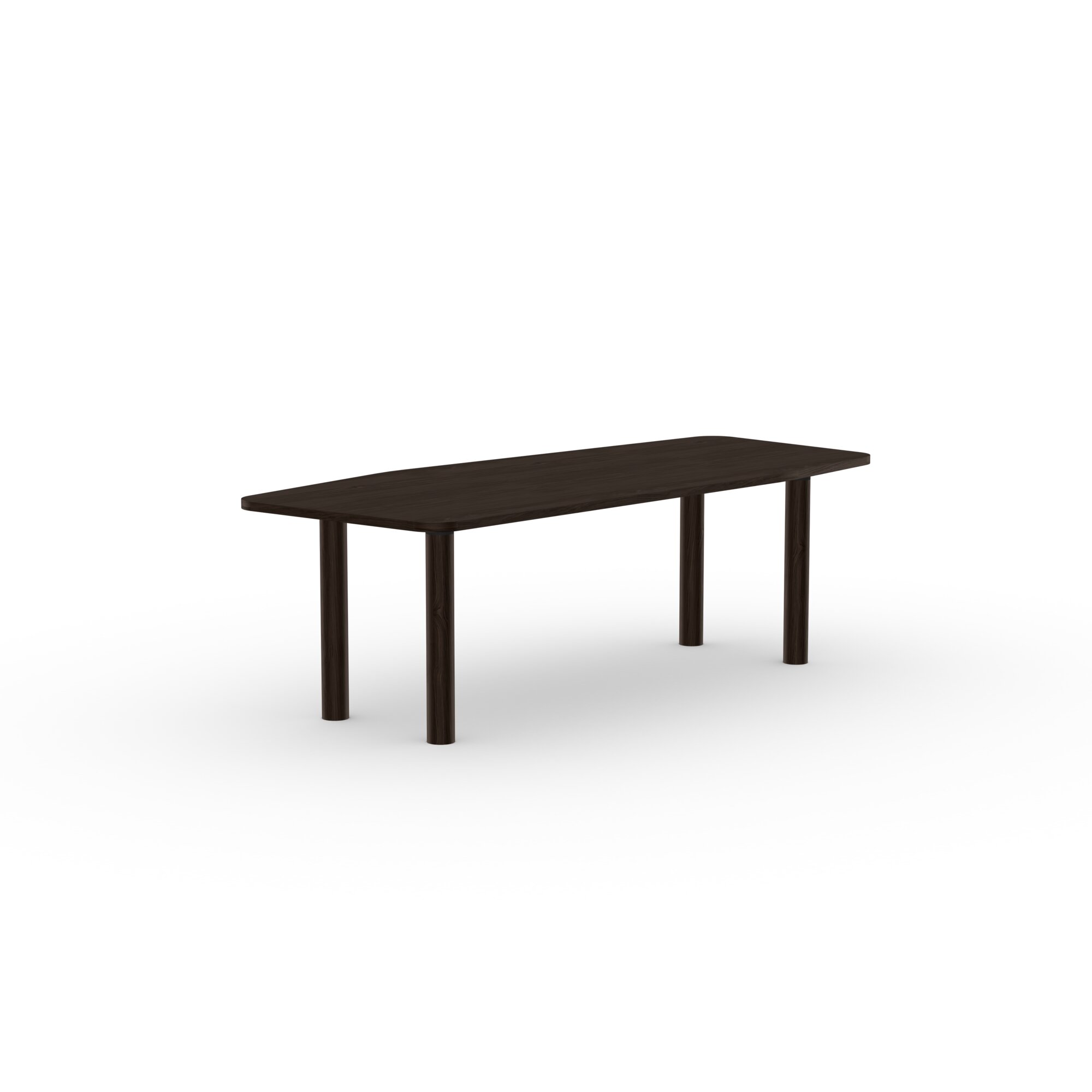  Design dining table | Cylinder Oak smoked stain | Oak smoked | Studio HENK | 