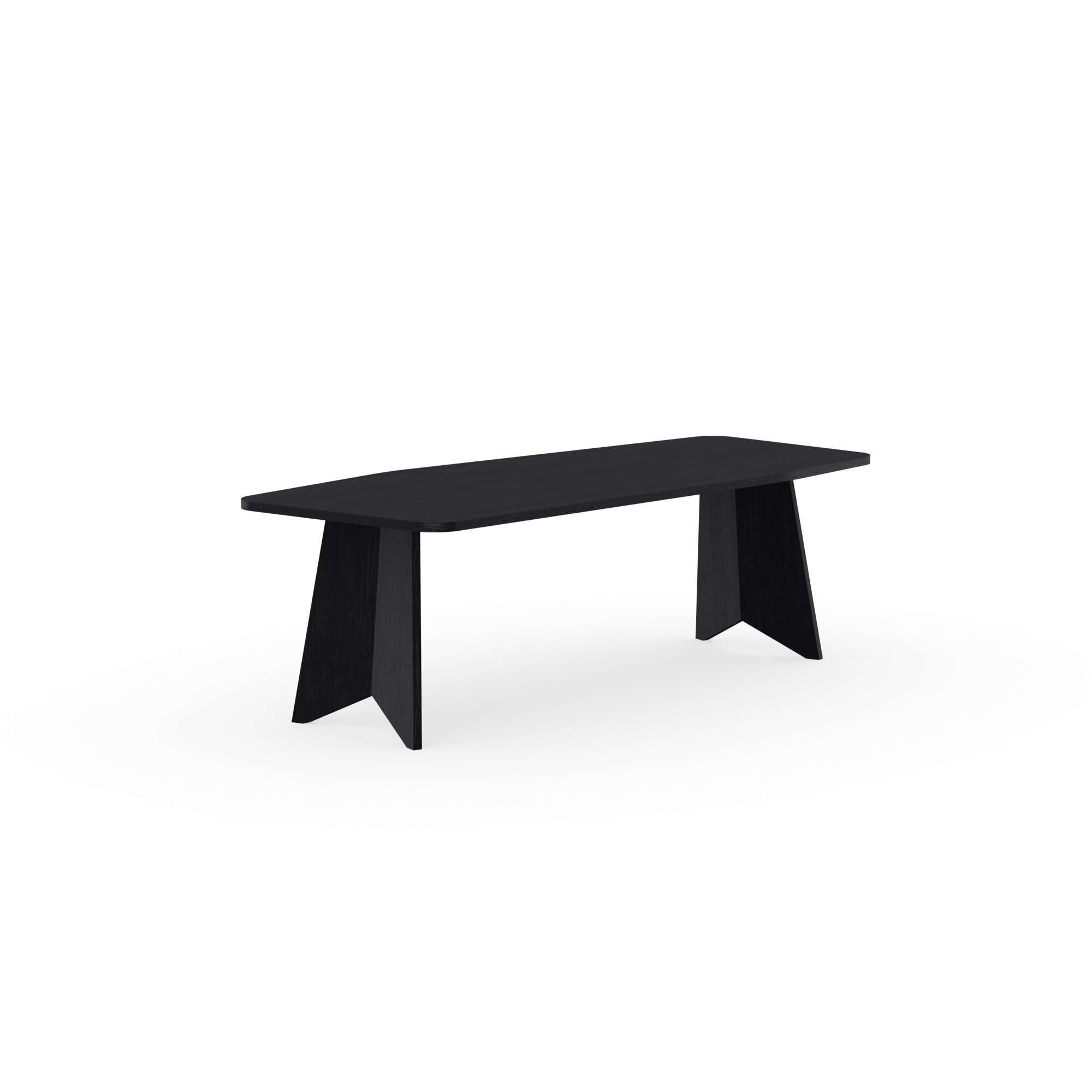  Design dining table | Butterfly Wood Dining Table Oak black stain | Oak black stain | Studio HENK | 