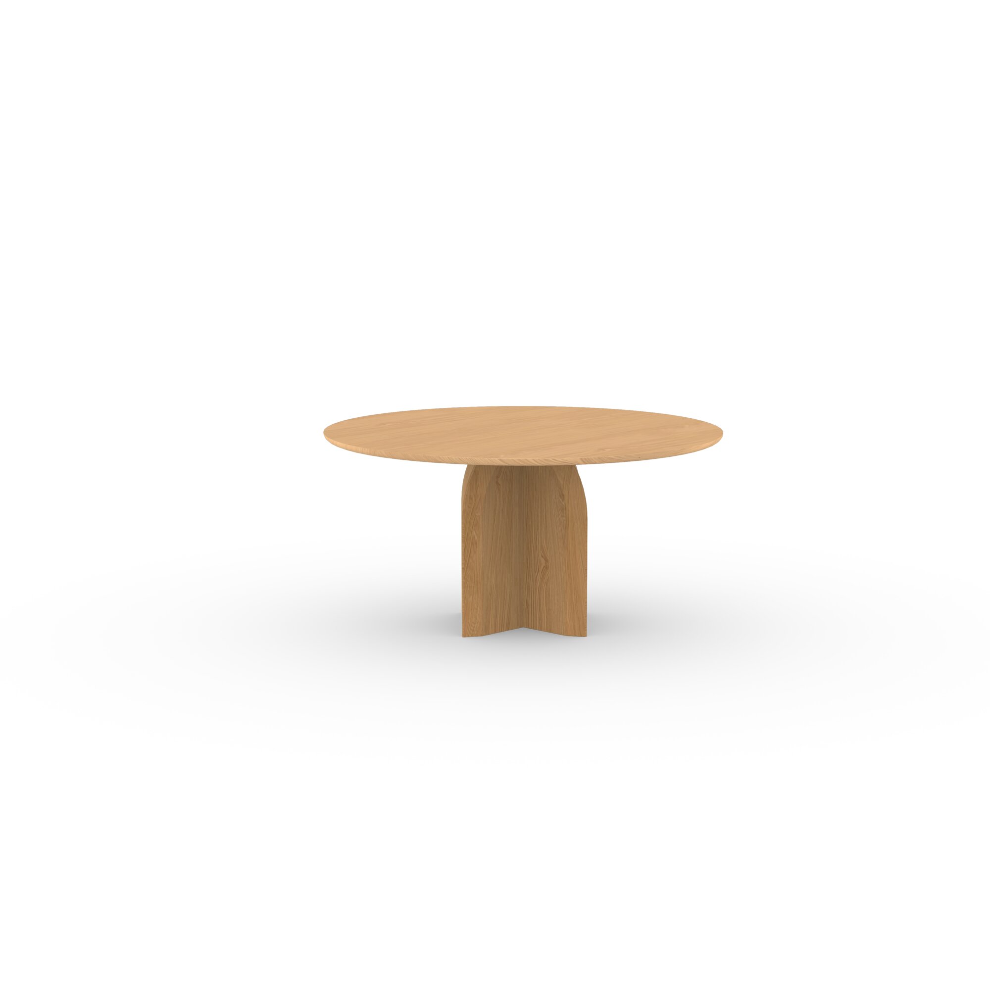 Ronde Design dining table | Slot Quadpod Oak hardwax oil natural | Oak hardwax oil natural | Studio HENK | 