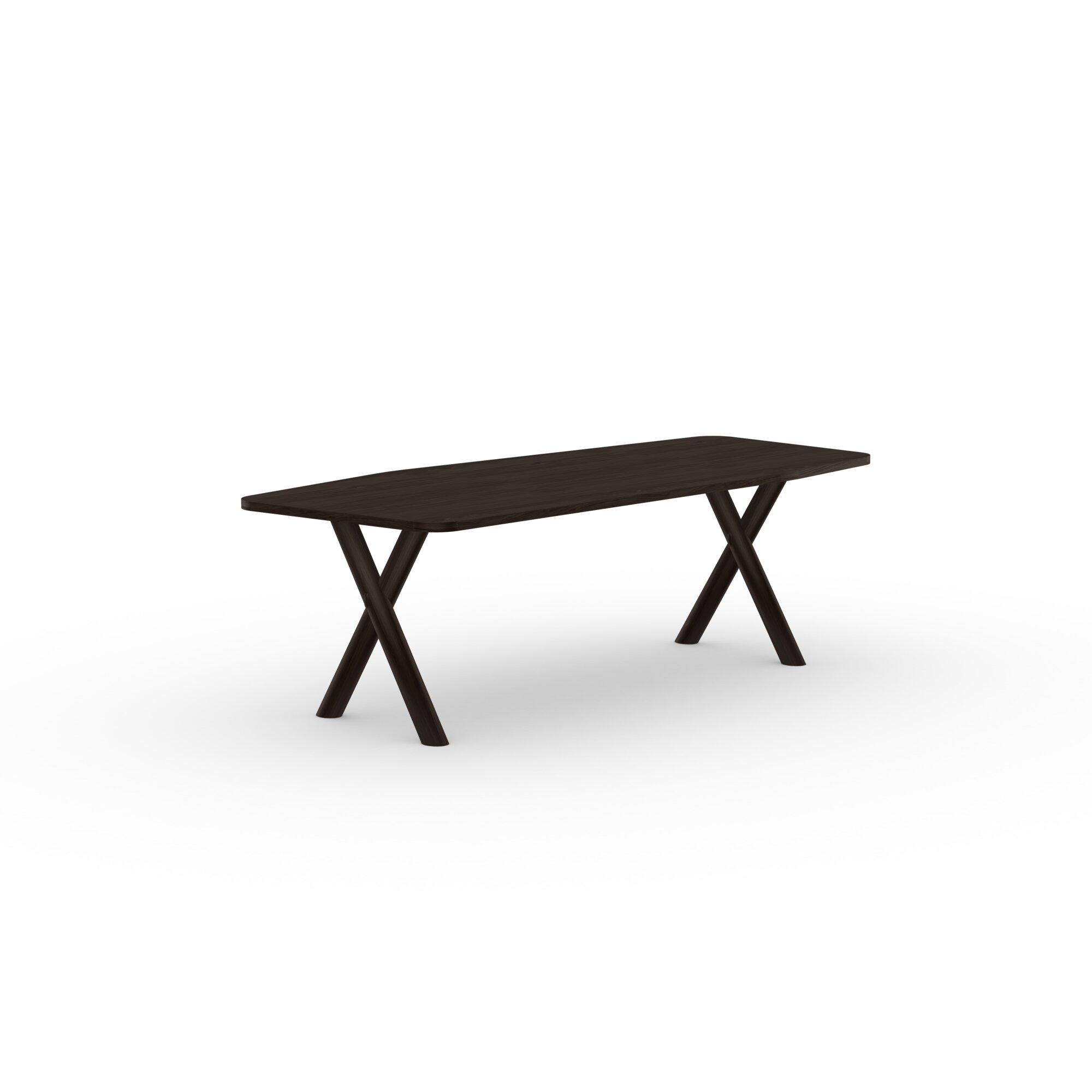  Design dining table | Slim-X Wood Dining Table Oak smoked stain | Oak smoked | Studio HENK | 