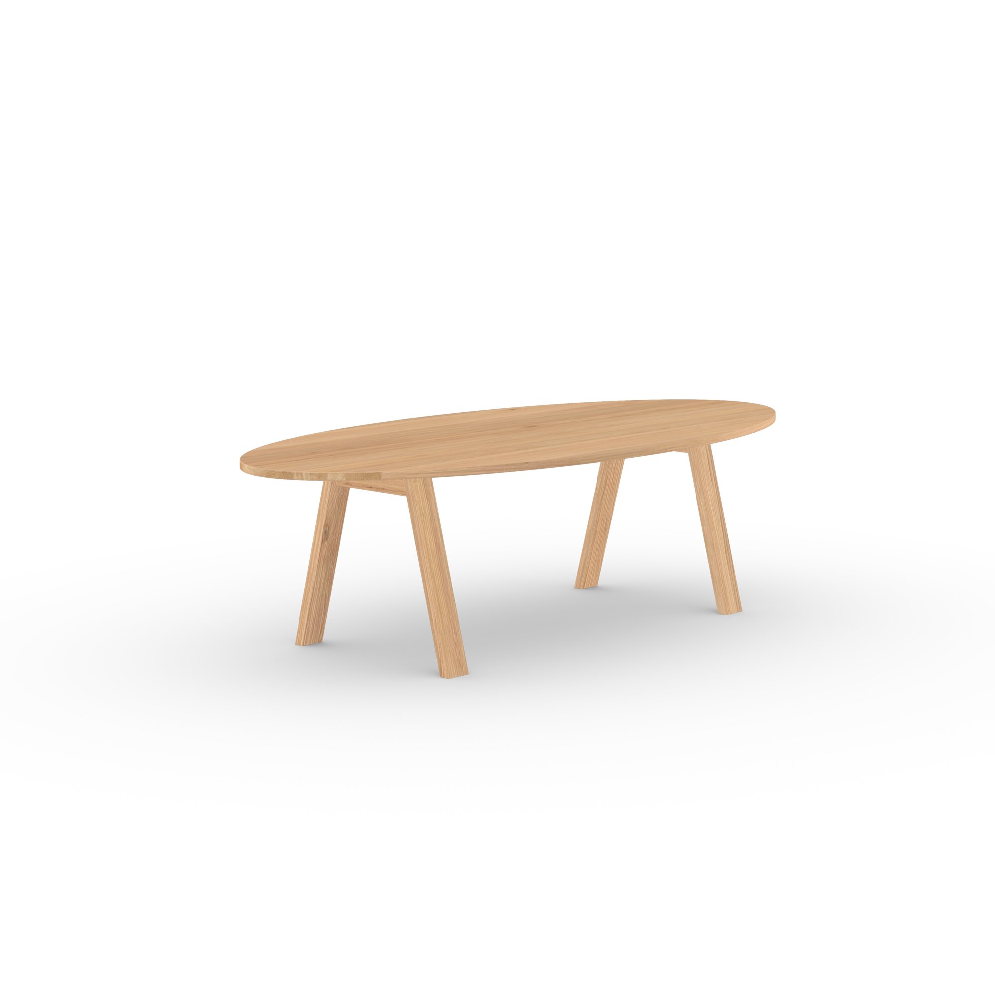 Ovale Design dining table | Legno Oak natural lacquer | Oak natural lacquer  | Studio HENK | 