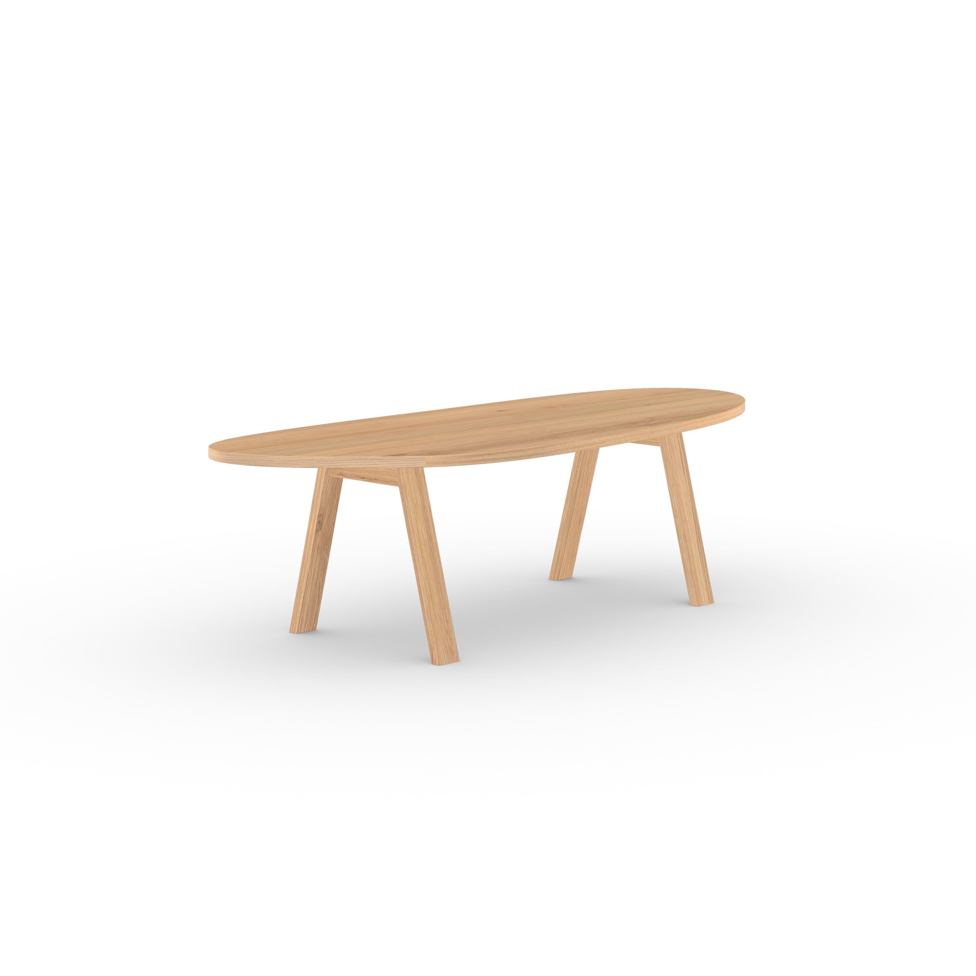 Blob Design dining table | Legno Oak natural lacquer | Oak natural lacquer  | Studio HENK | 