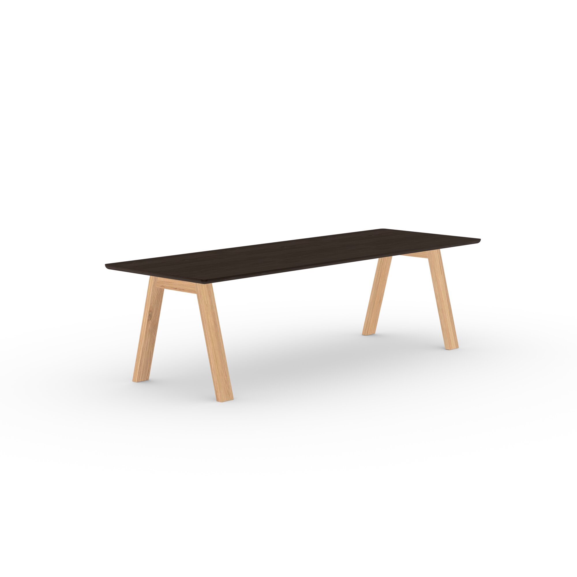 Rectangular Design dining table | Legno Oak natural lacquer | Oak smoked | Studio HENK | 