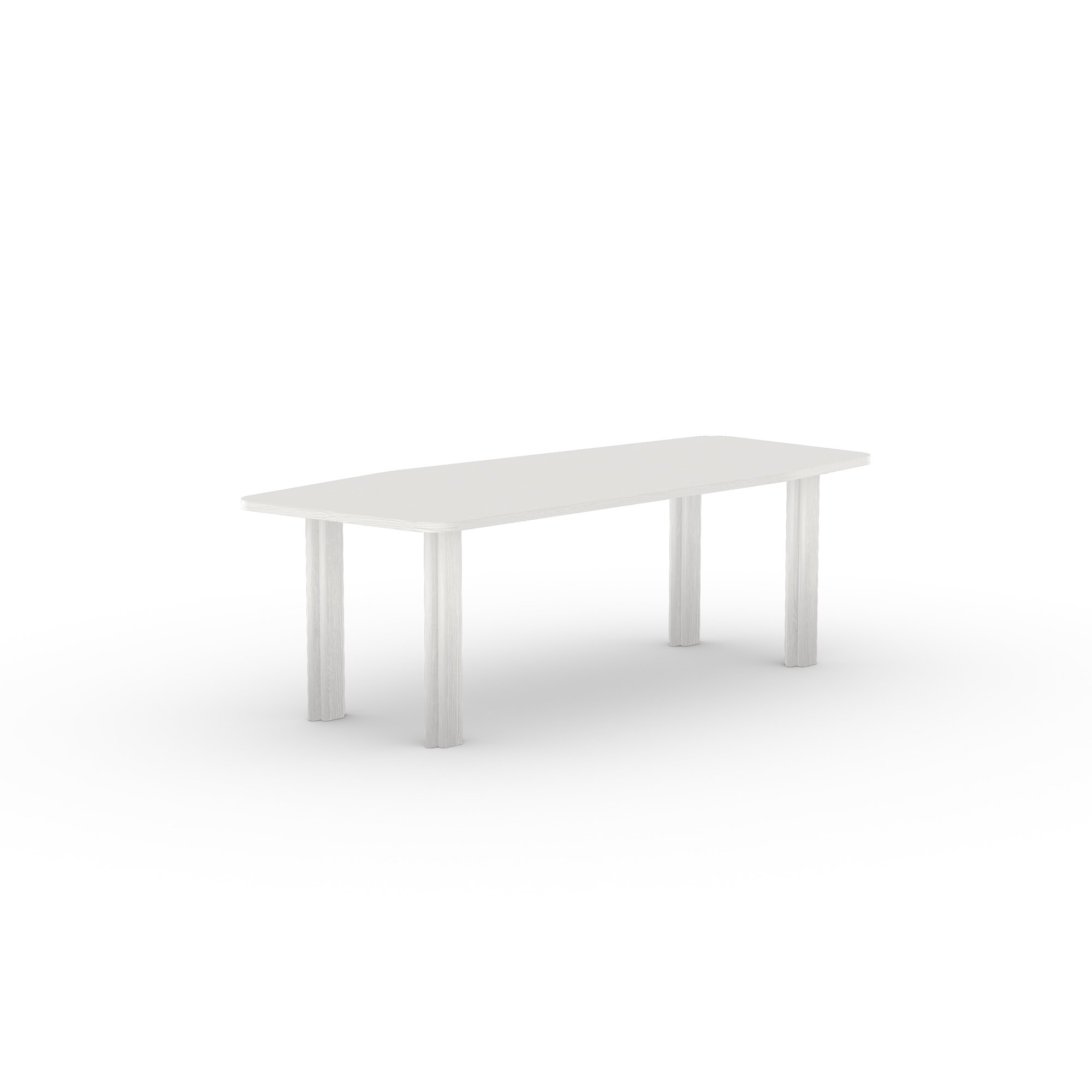  Design dining table | Paste Dining Table Oak white lacquer | Oak white lacquer | Studio HENK | 