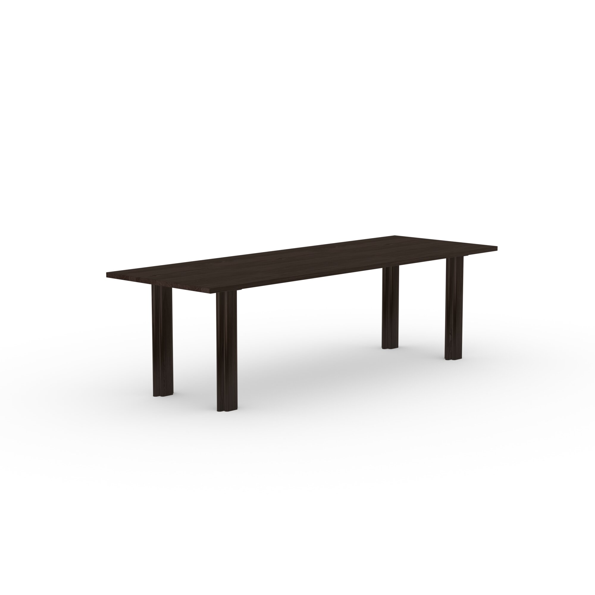 Rectangular Design dining table | Paste Dining Table Oak smoked stain | Oak smoked | Studio HENK | 
