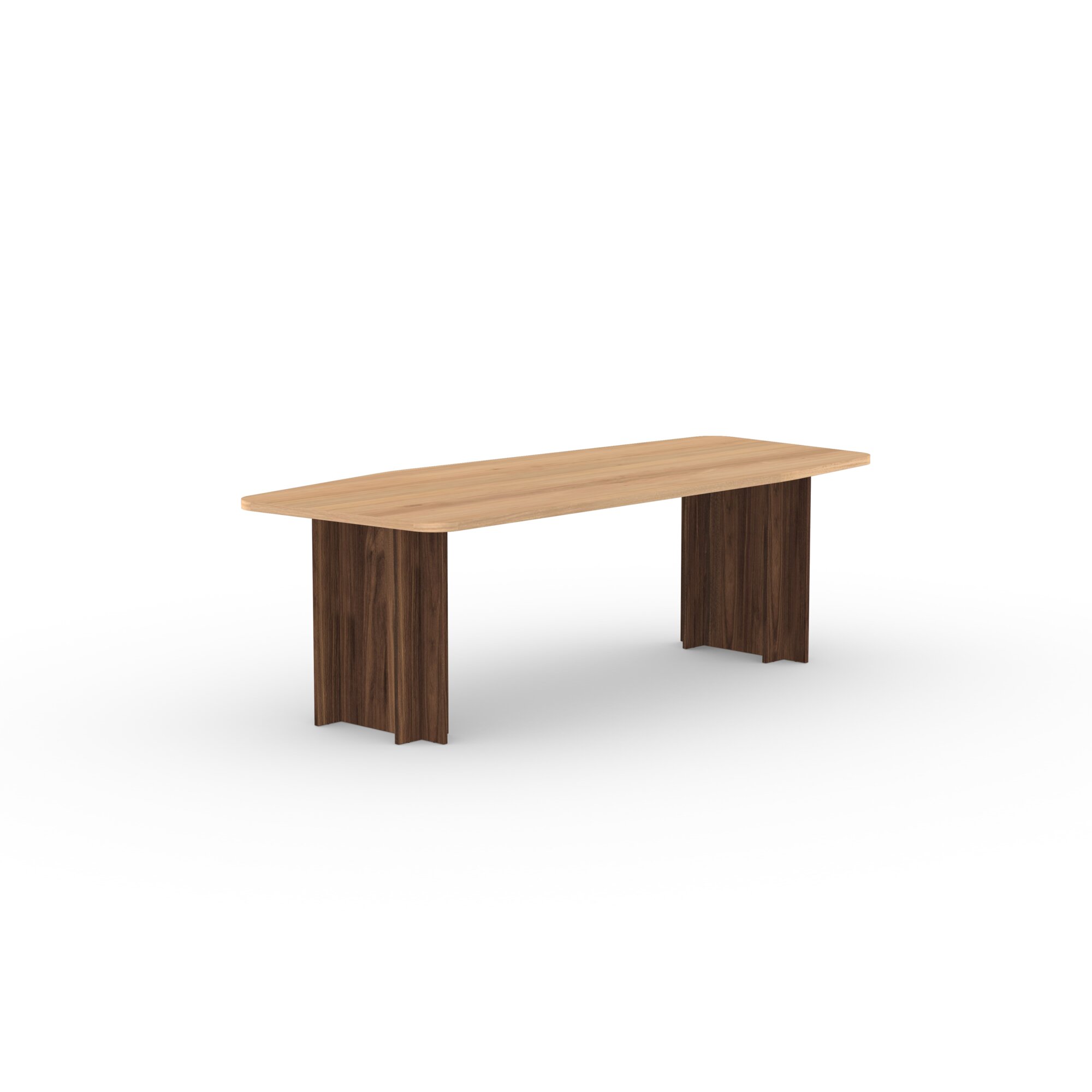  Design dining table | Column  Walnut naturel lacquer | Oak natural lacquer  | Studio HENK | 