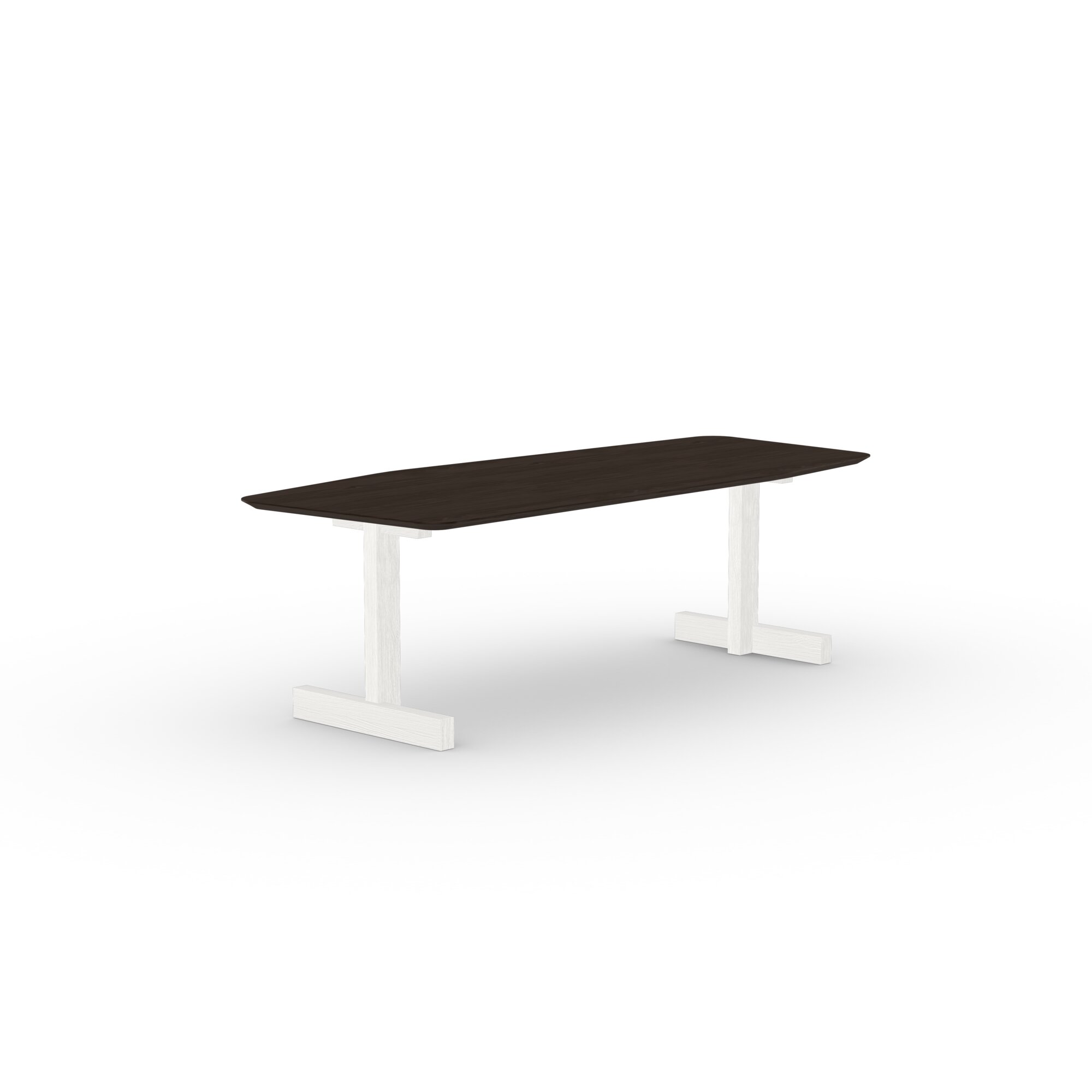  Design dining table | Base Table Oak white lacquer | Oak smoked | Studio HENK | 