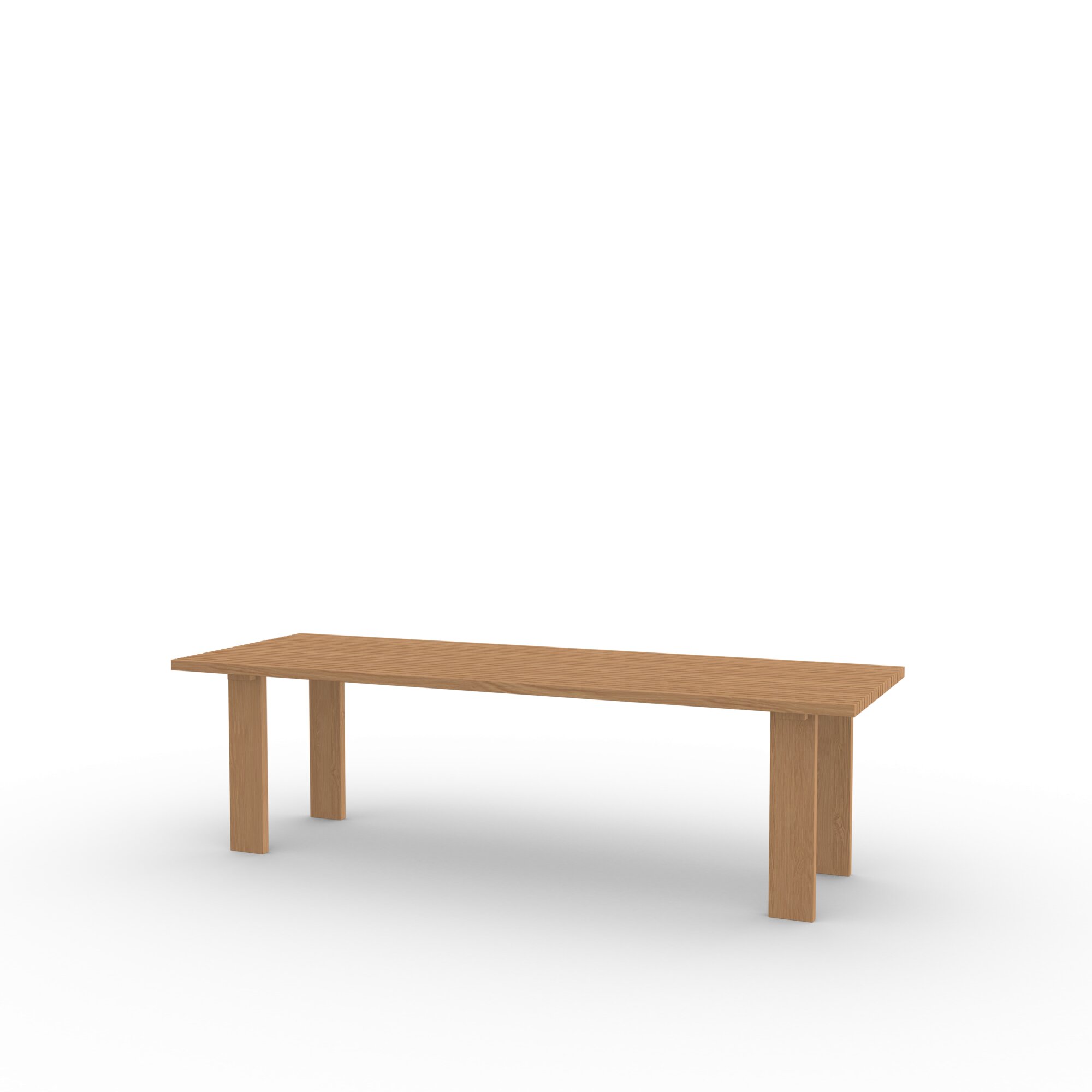 Rectangular Outdoor Design dining table | Elements Outdoor Table  Iroko | Iroko | Studio HENK| 