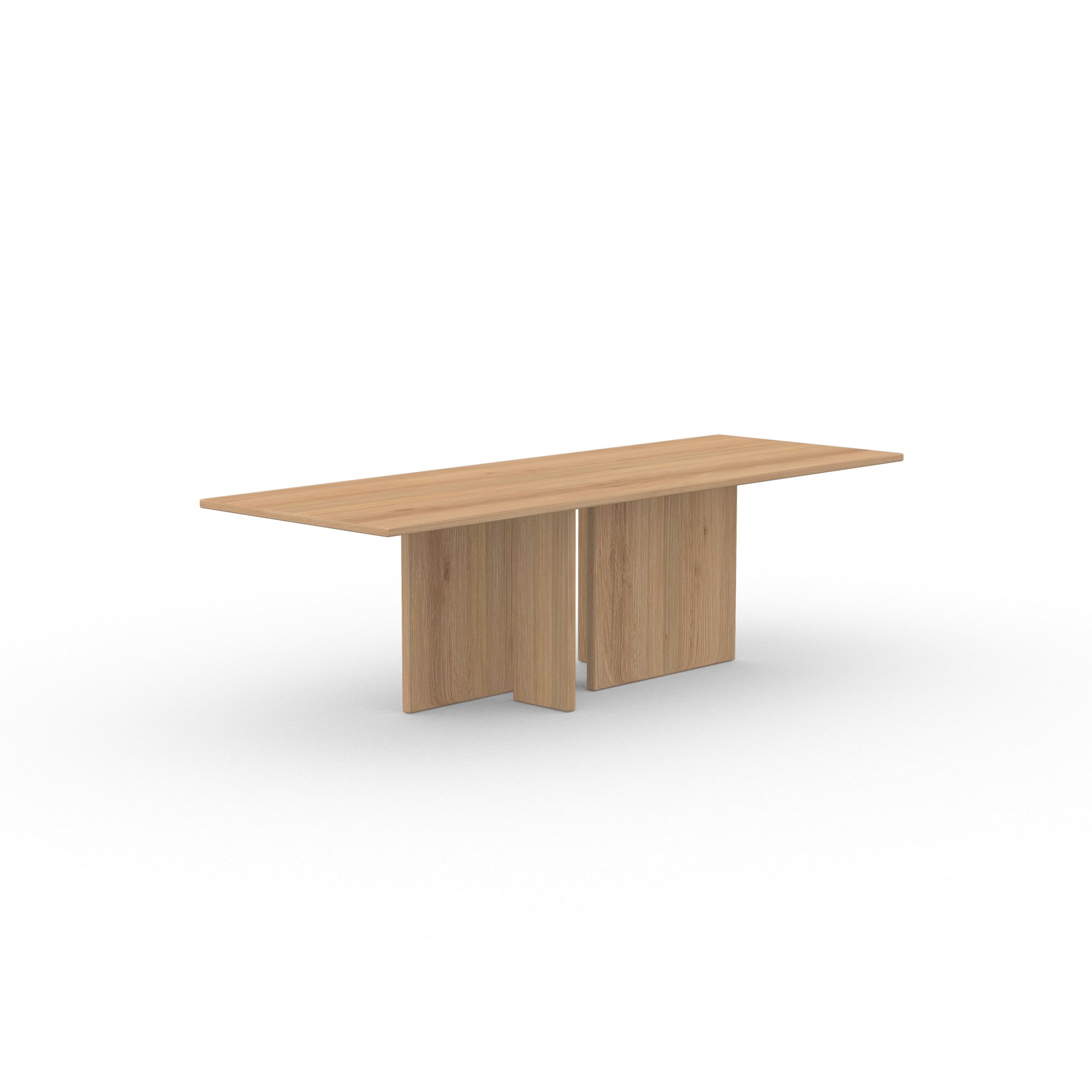 Rectangular Design dining table | Federico Oak natural lacquer | Oak natural lacquer  | Studio HENK | 