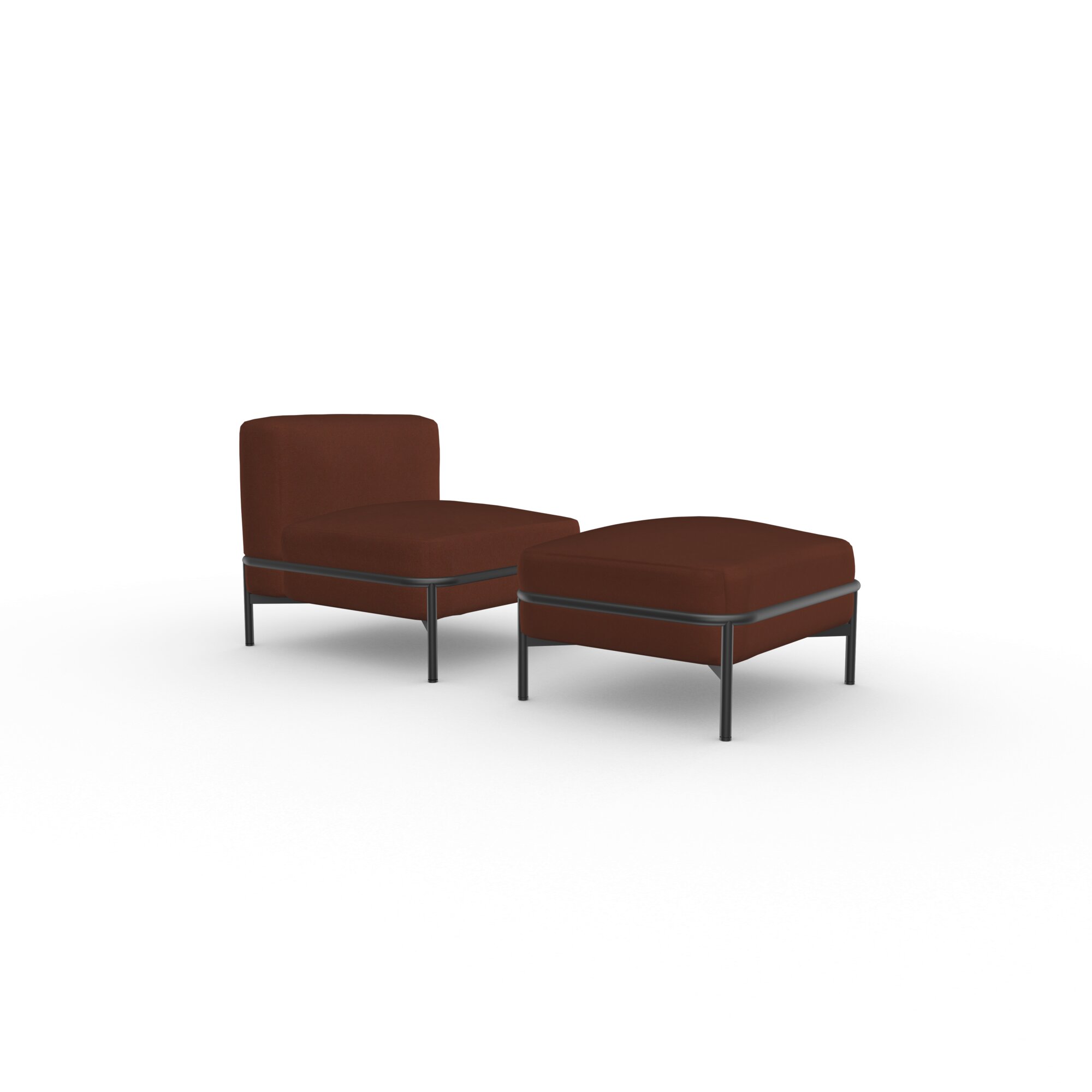 Design modern sofa | Bond Lounge chair Brown tonus4 374 | Studio HENK| 