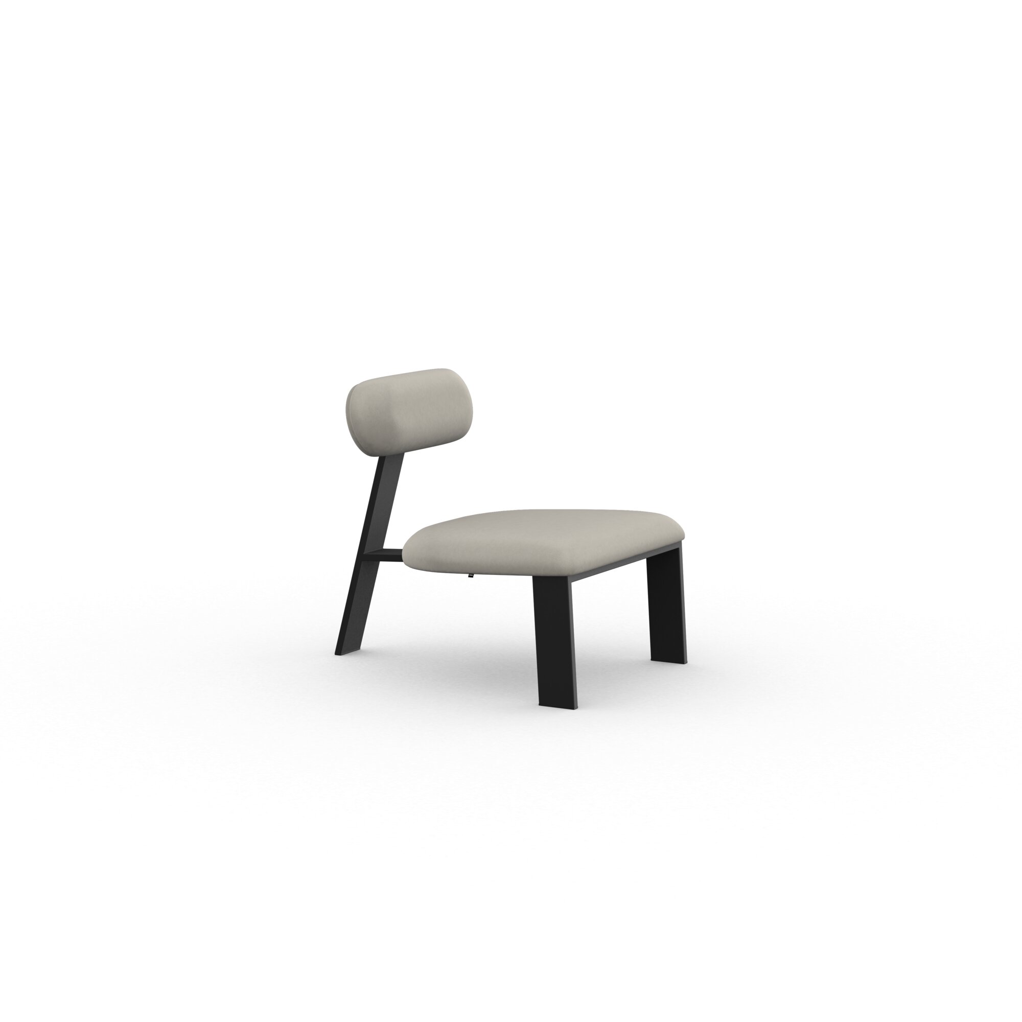 Design modern sofa | Oblique lounge Chair 1 olbia ecru102 | Studio HENK | 