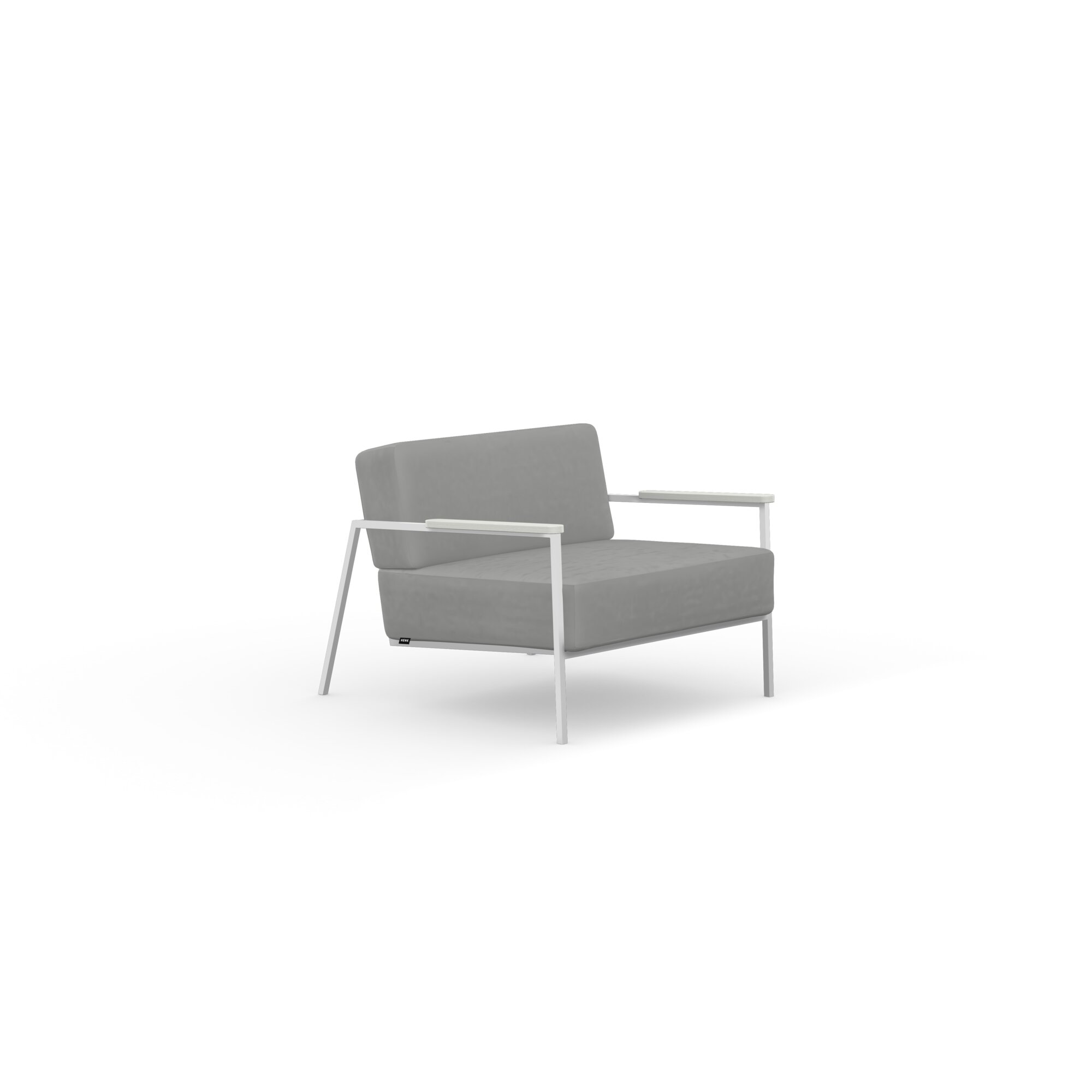 Design modern sofa | Co lounge chair 1 royal steel149 | Studio HENK | 
