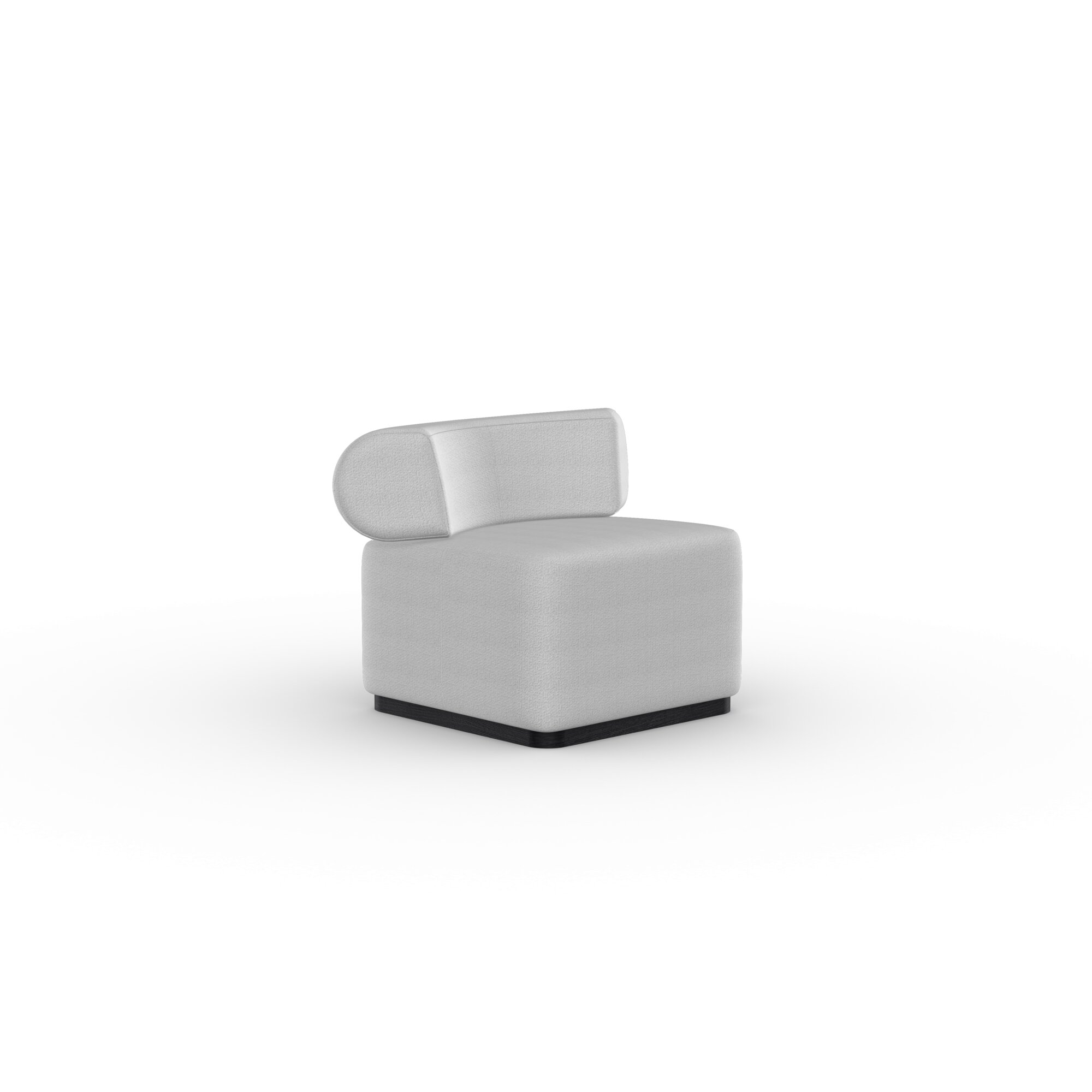 Design modern sofa | Luna lounge chair 1 seater 1 andermaat 11 | Studio HENK | 