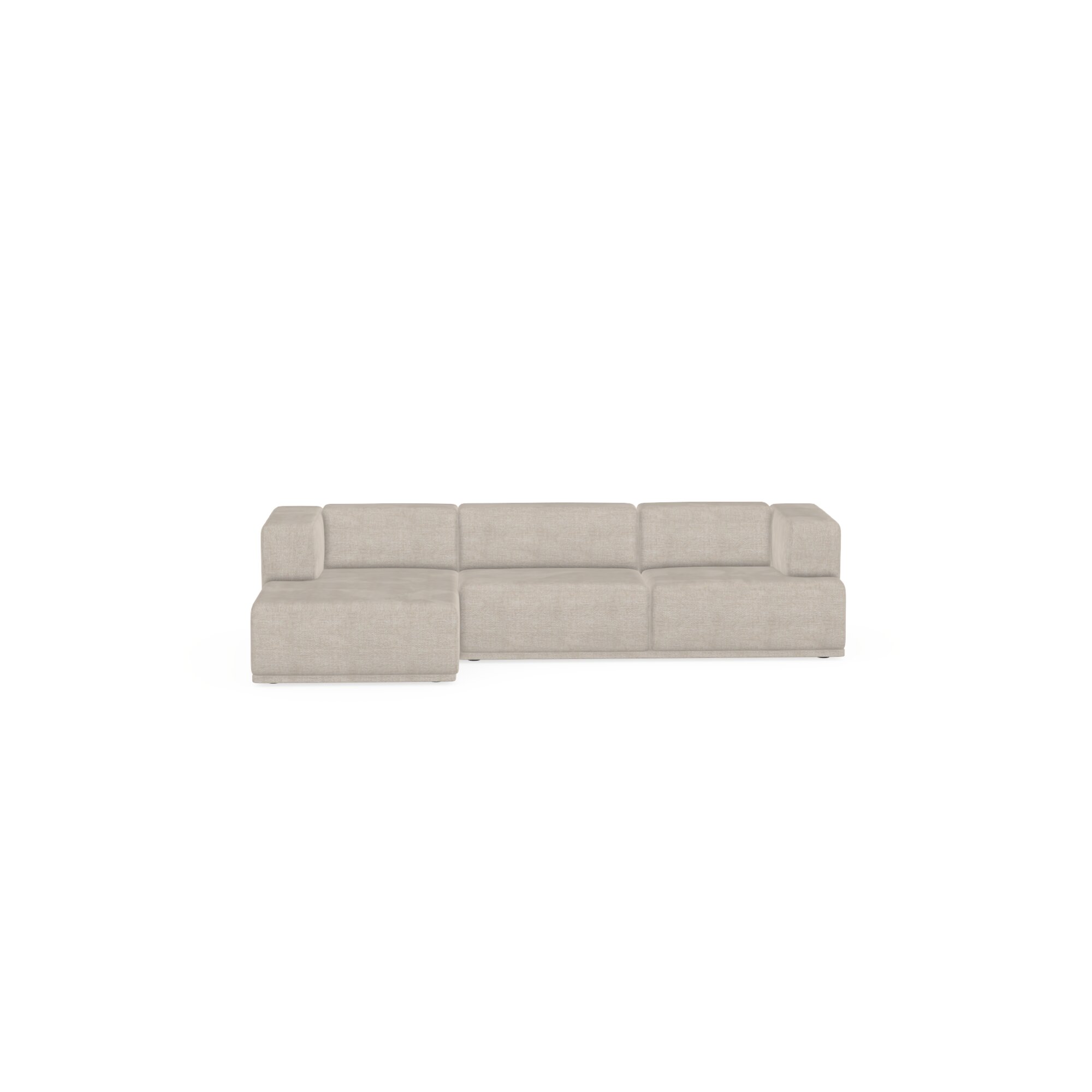 Design modern sofa | Hug 3 seater corner sofa left Beige | Studio HENK | 