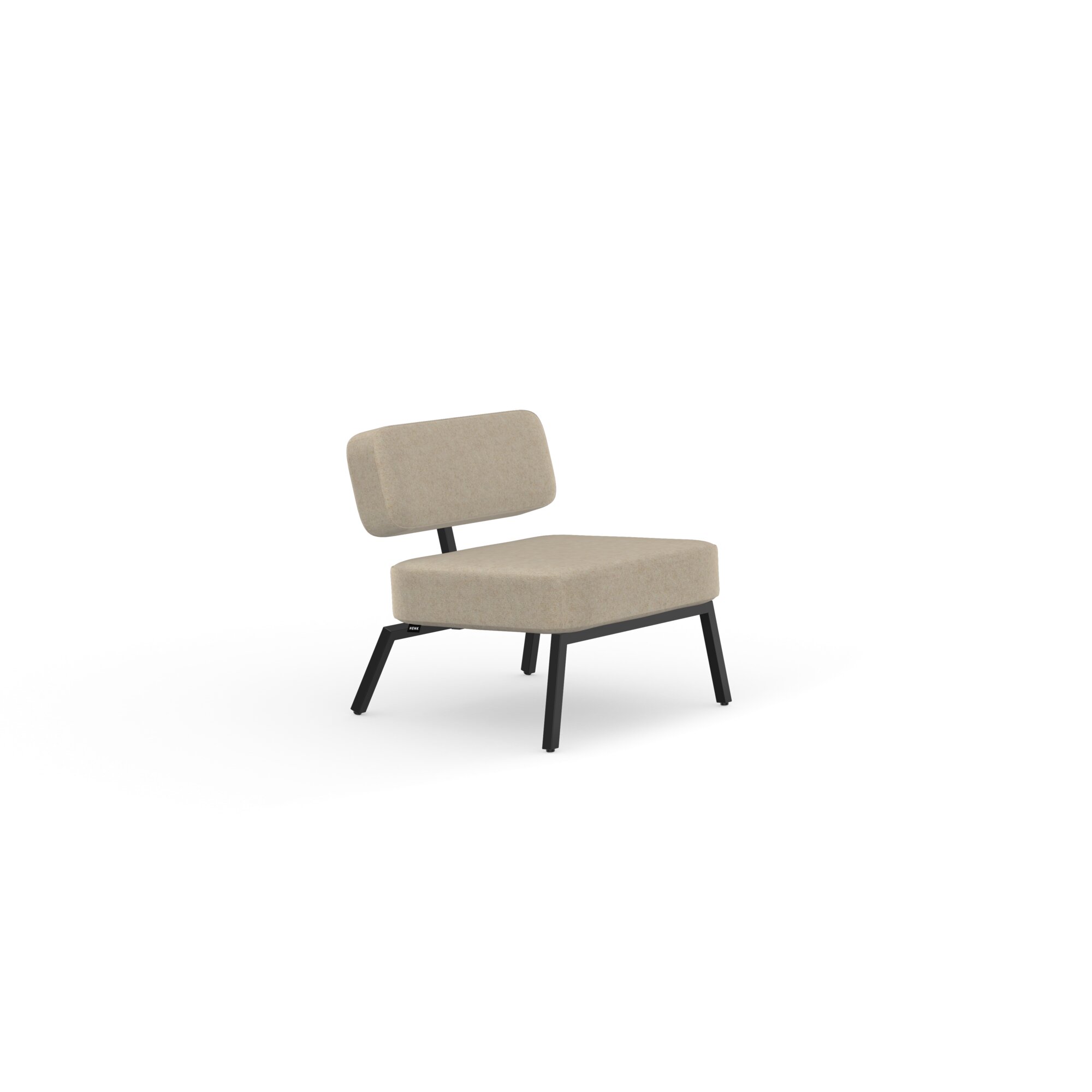 Design modern sofa | Ode lounge chair 1 facet beige1037 | Studio HENK | 