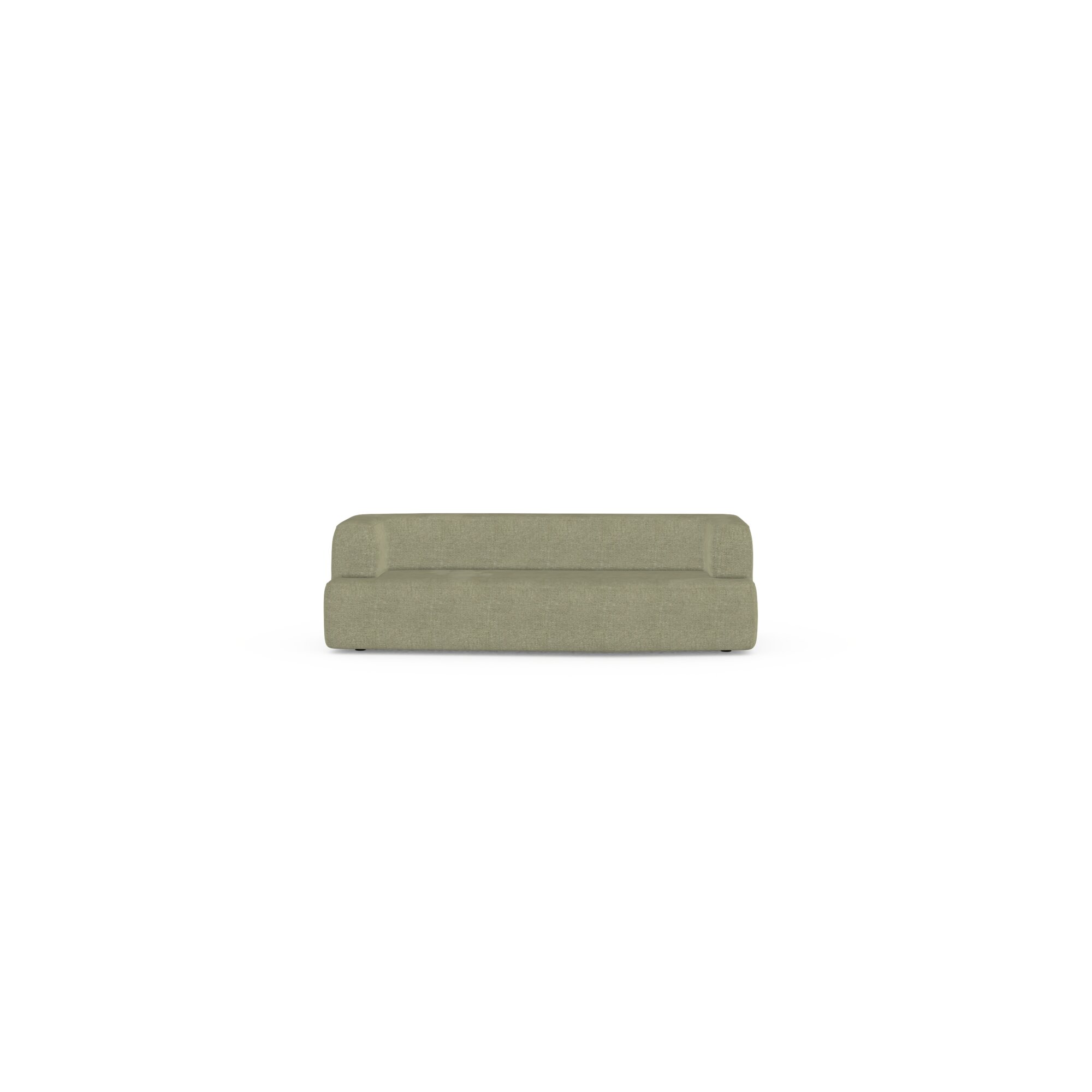 Design modern sofa | Slant 3 seater Green | Studio HENK | 