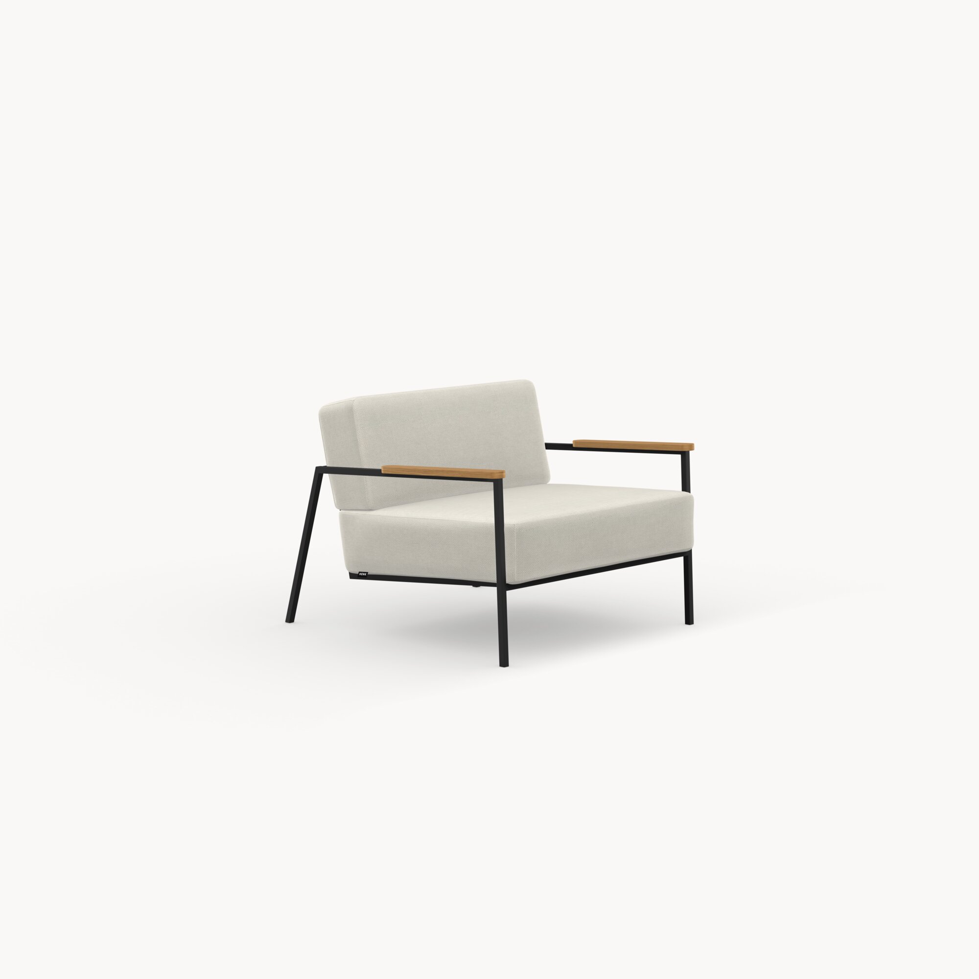 Design modern sofa | Co lounge chair 1 seater calvados multibeige9995 | Studio HENK| 