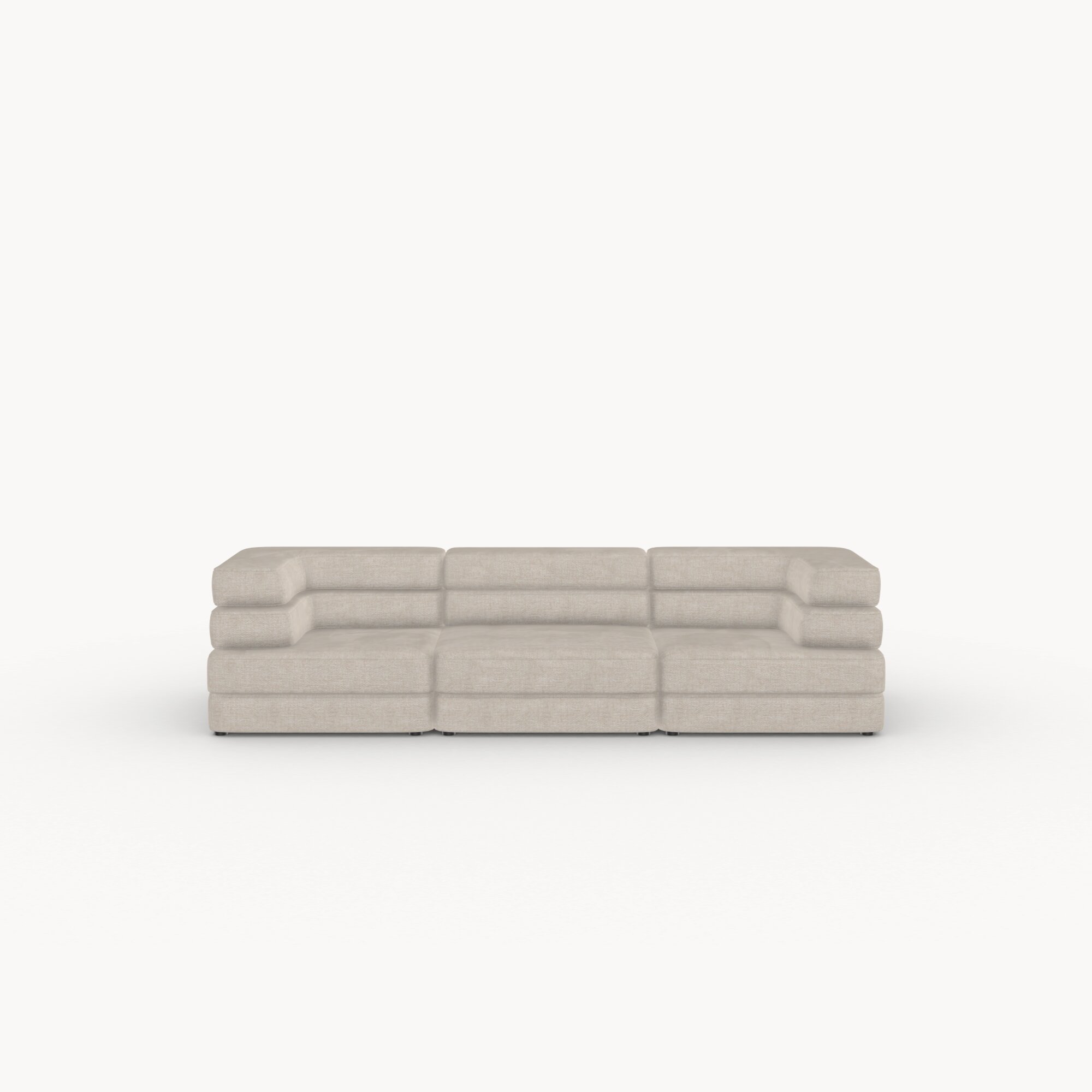 Design modern sofa | Layer 3 seater Beige | Studio HENK | 