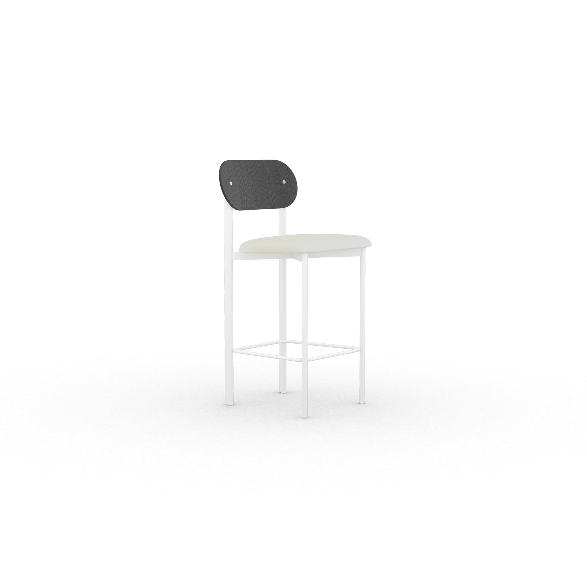 Design stool Oblique Stool 65 | dream ivory101 | Studio HENK | 
