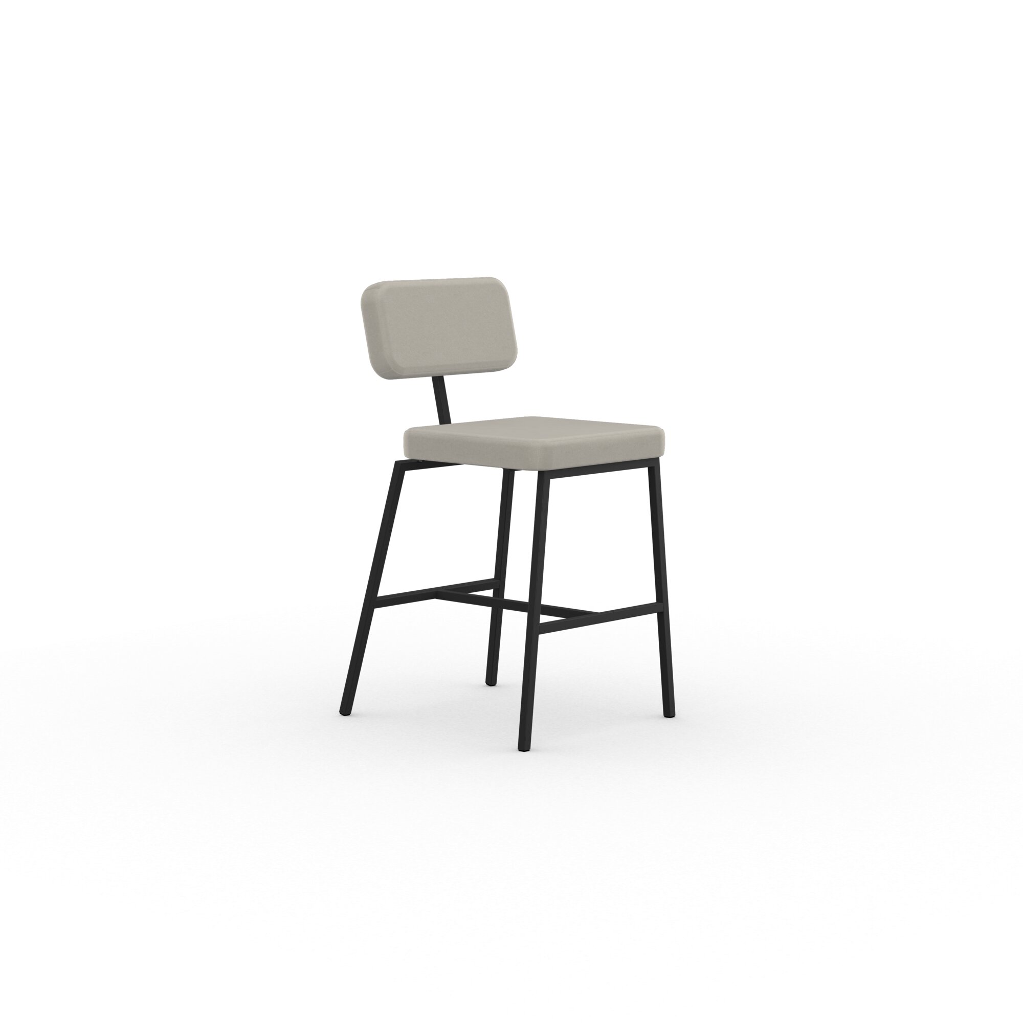 Design stool Ode stool 65 | olbia ecru102 | Studio HENK | 