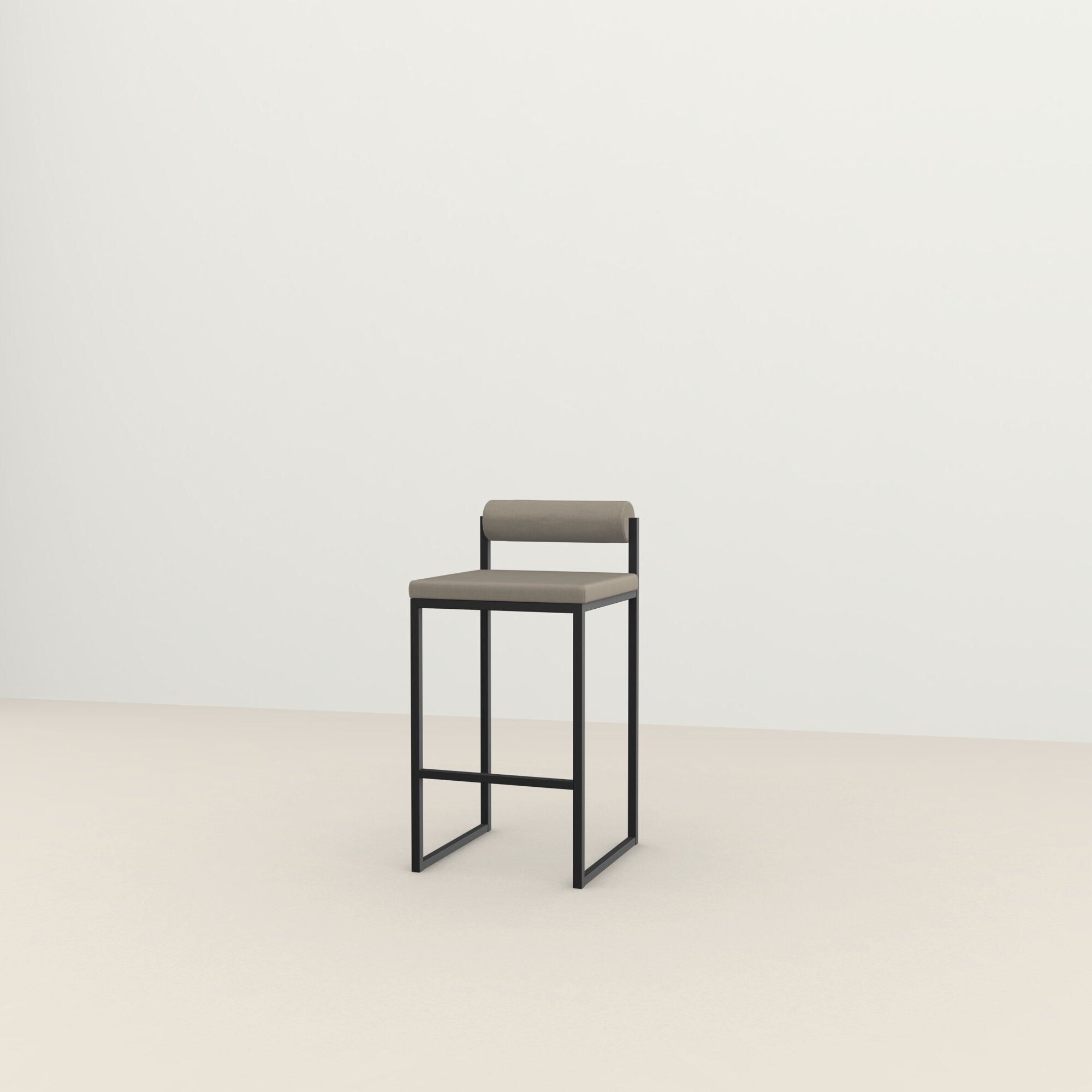 Design stool Bolster Stool 65 | olbia taupe12 | Studio HENK| 
