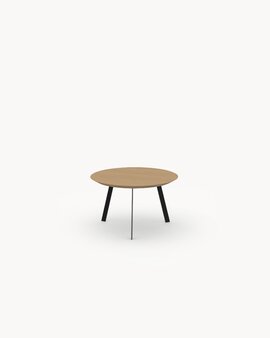 FSC certified Natural Oak with a Black Steel Frame Finish