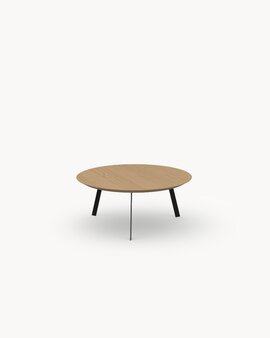 FSC certified Natural Oak with a Black Steel Frame Finish