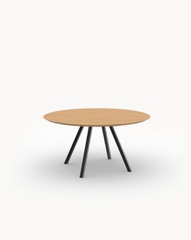 FSC certified Natural Oak with a Black Steel Frame Finish
