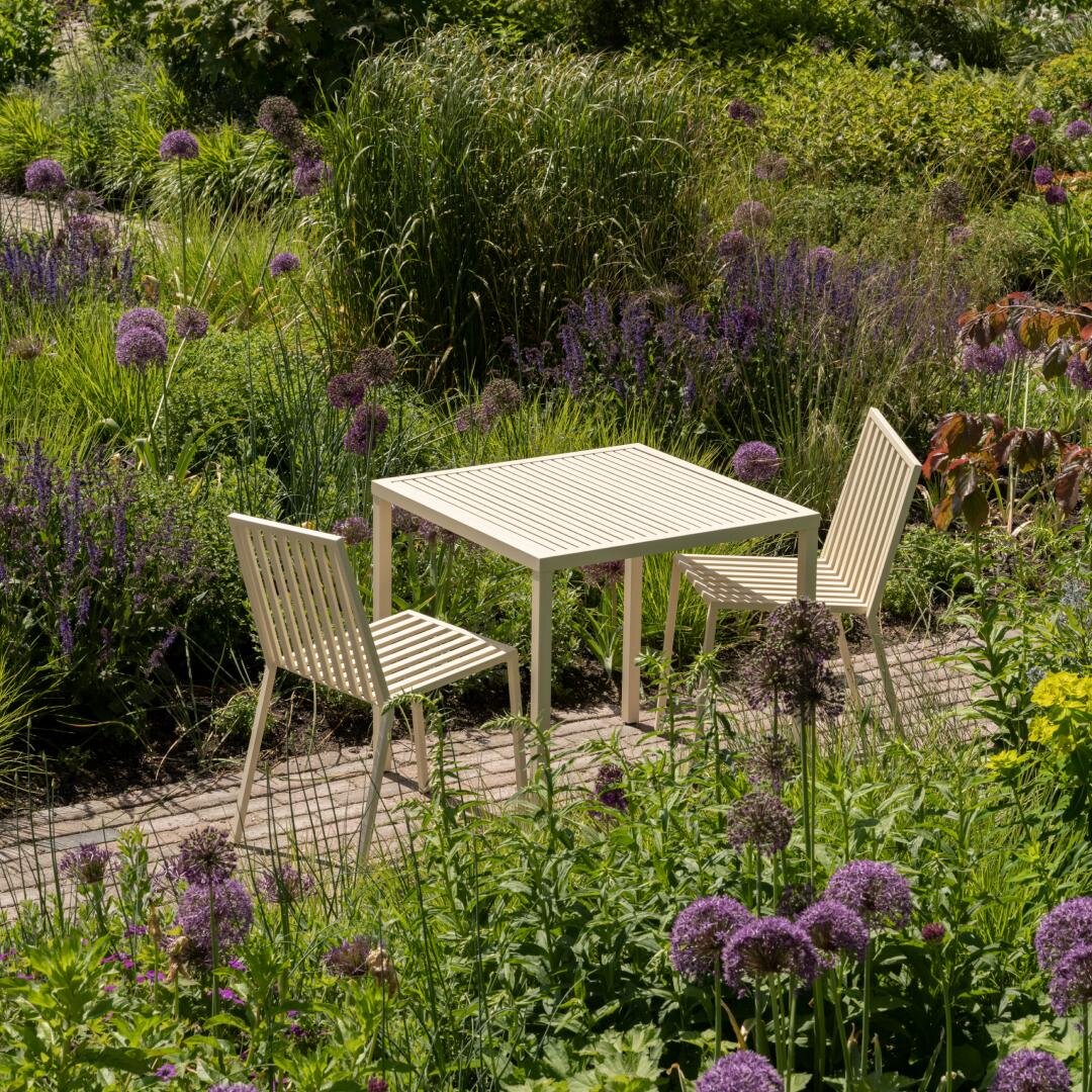 Design modern dining chair | Trace Outdoor Chair Left without armrest  | Studio HENK | 