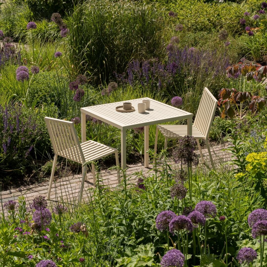 Design modern dining chair | Trace Outdoor Chair Left without armrest  | Studio HENK | 