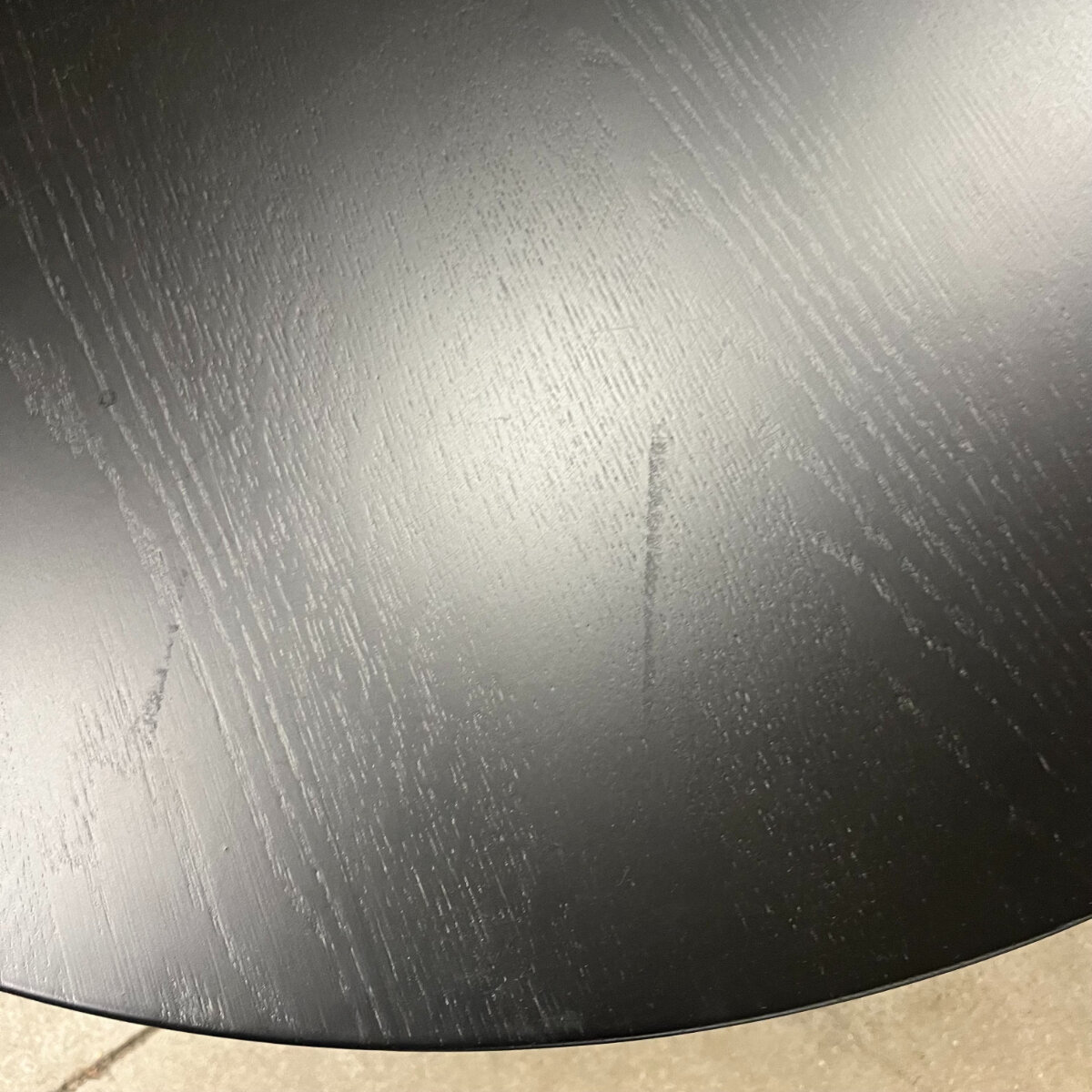 Design Coffee Table | New Co Coffee Table 90 Round Black | Oak black stain | Studio HENK | 