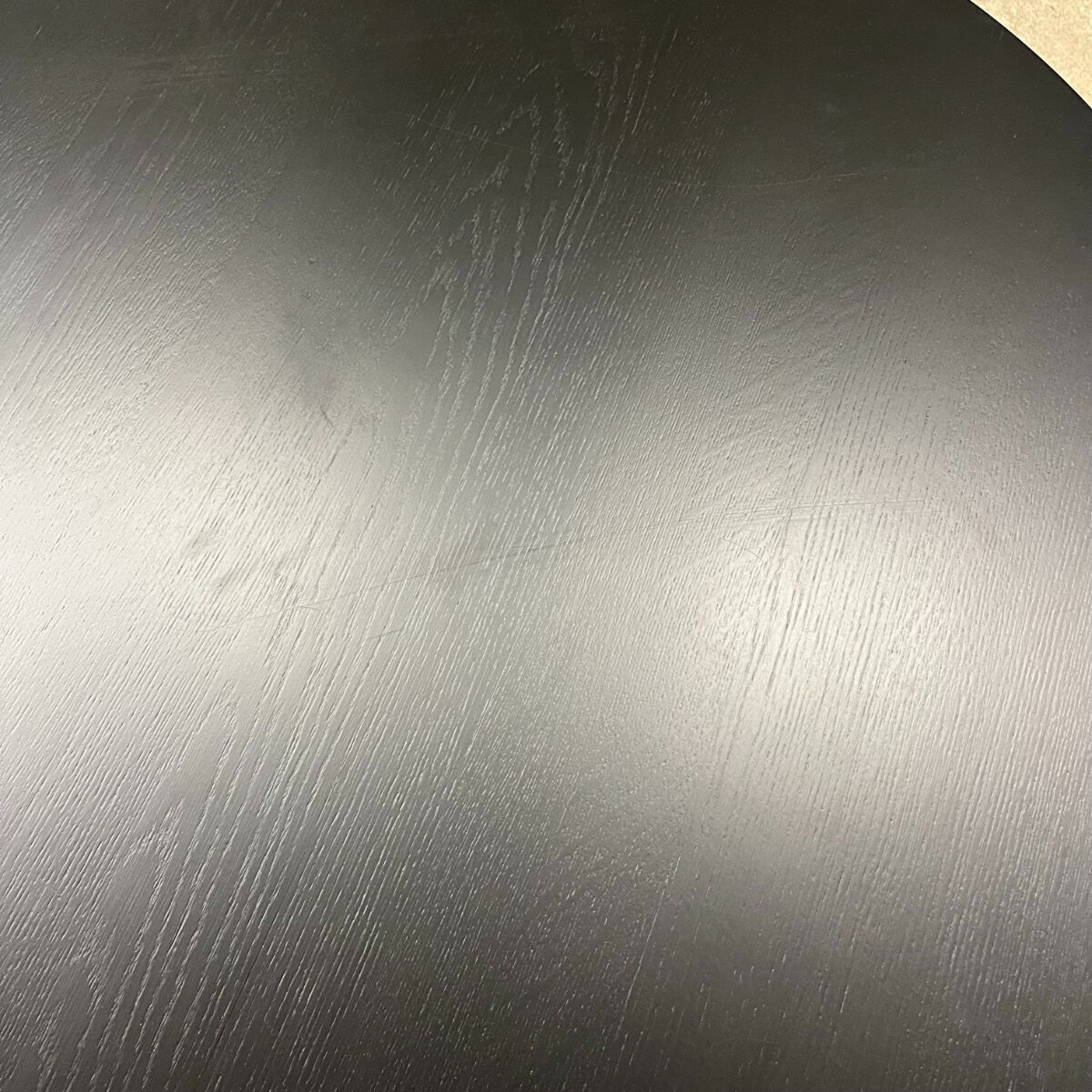 Design Coffee Table | New Co Coffee Table 90 Round Black | Oak black stain | Studio HENK | 