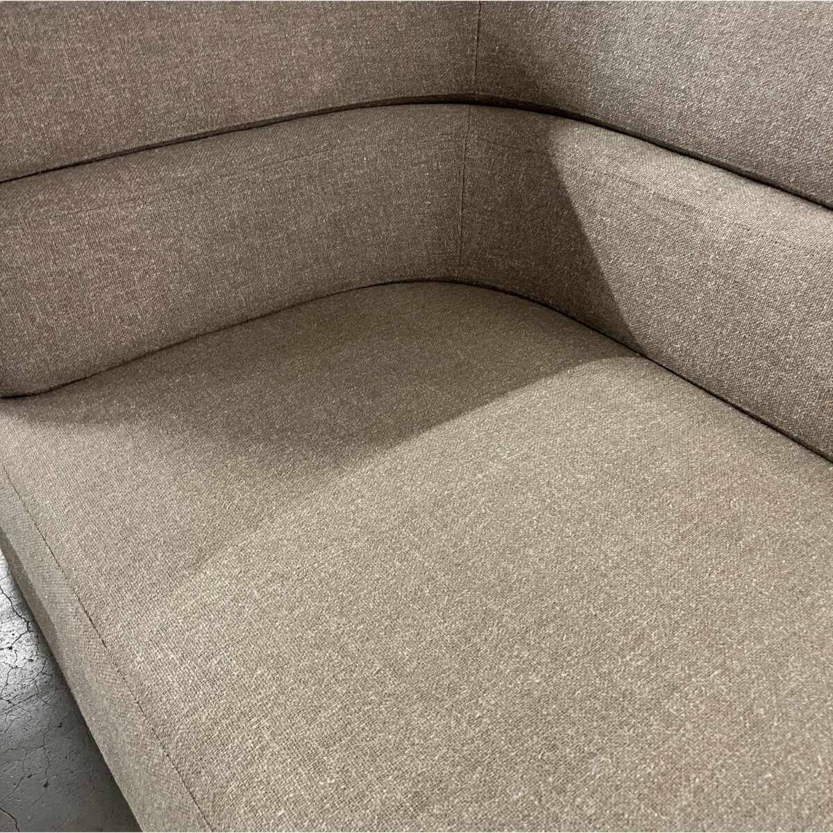 Design modern sofa | Layer sofa chaise longue arm right 1 hemp oat05 | Studio HENK | 