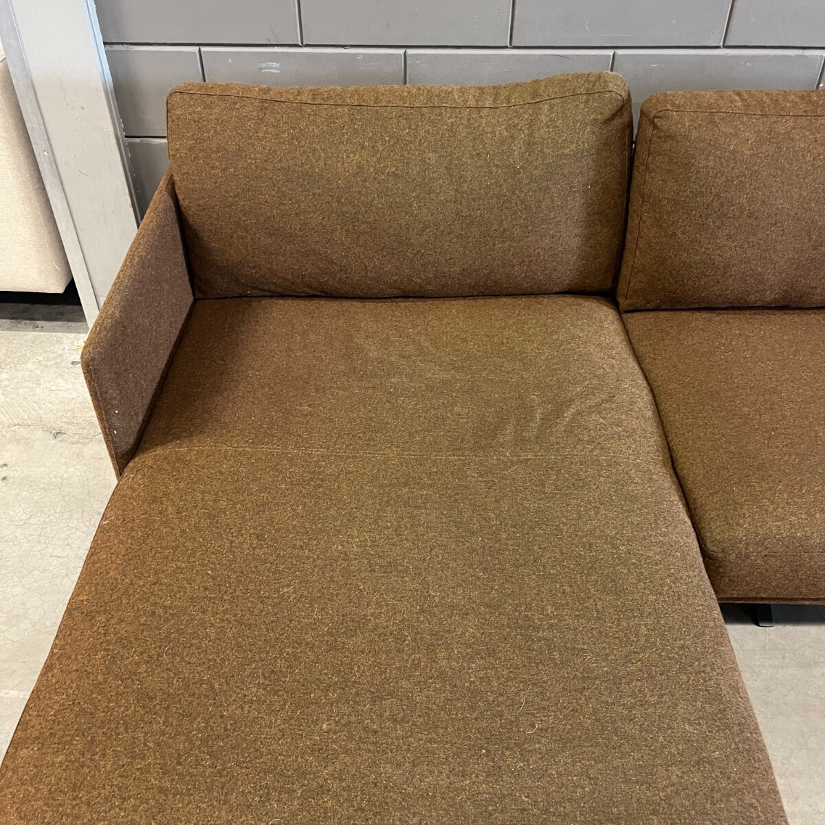 Design modern sofa | Modulo sofa 3,5 seater arm left 1 facet rust29 | Studio HENK | 