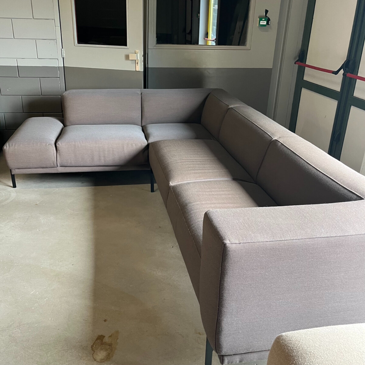 Design modern sofa | Cave Sofa Corner Element Platform left 1 steelcuttrio3 376 | Studio HENK | 