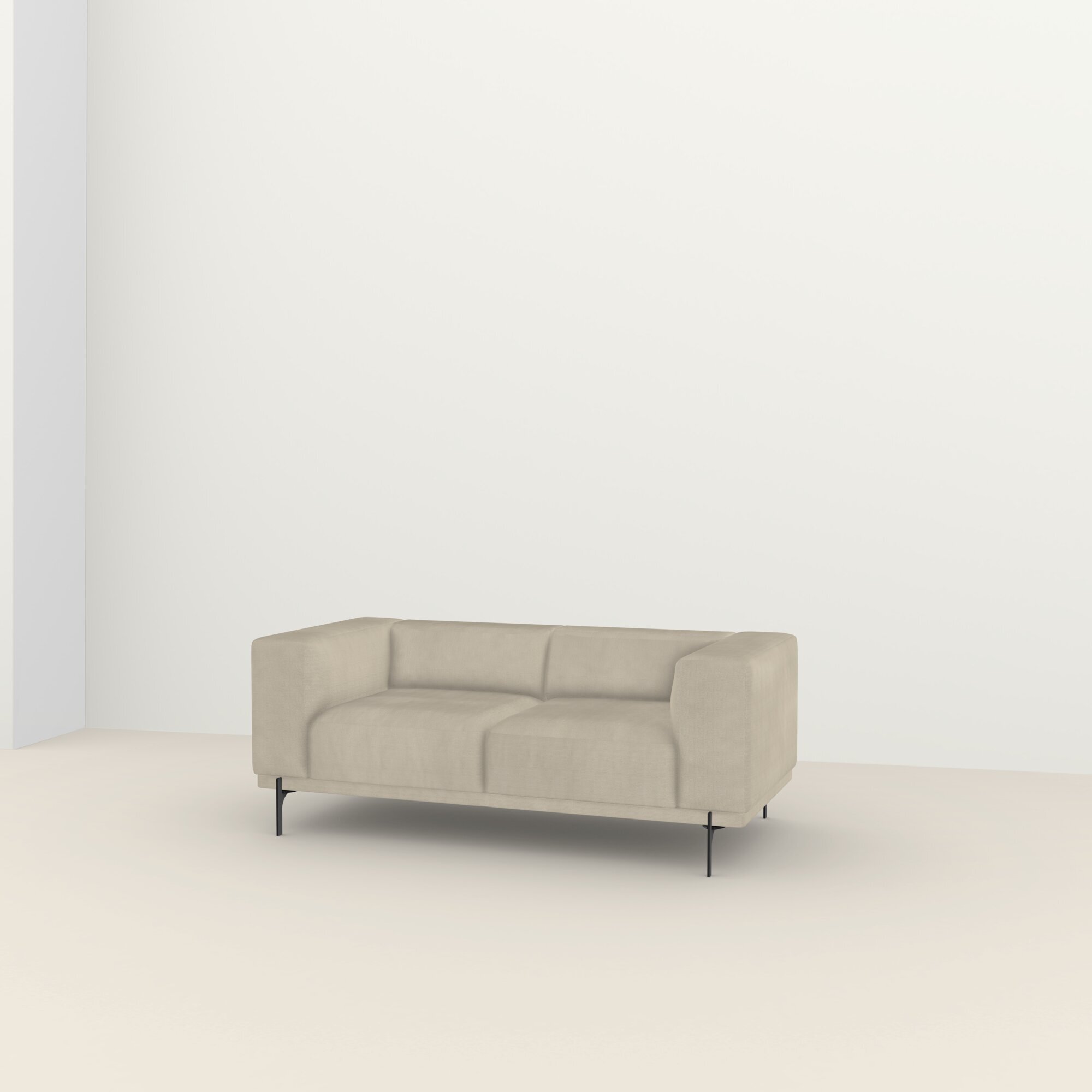 Design modern sofa | Cave Sofa 2,5 seater 1 regain natural01 | Studio HENK | 