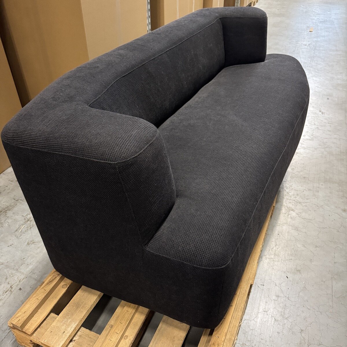 Design modern sofa | Slant 2 seater Black | Studio HENK | 
