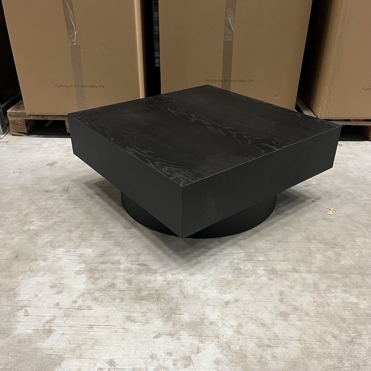 Design Coffee Table | Display coffee table 75 Oak black stain | Oak black stain | Studio HENK | 