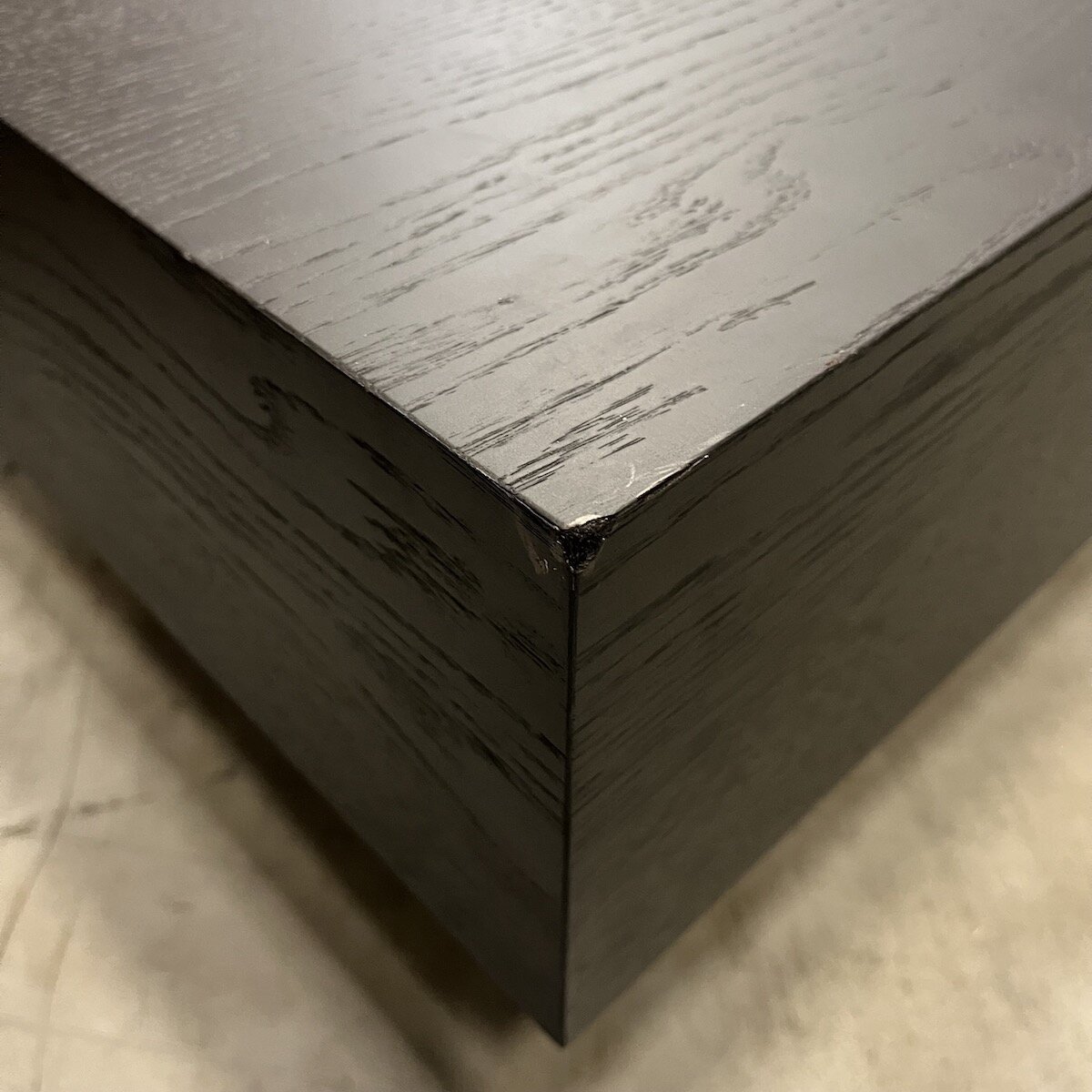Design Coffee Table | Display coffee table 75 Oak black stain | Oak black stain | Studio HENK | 