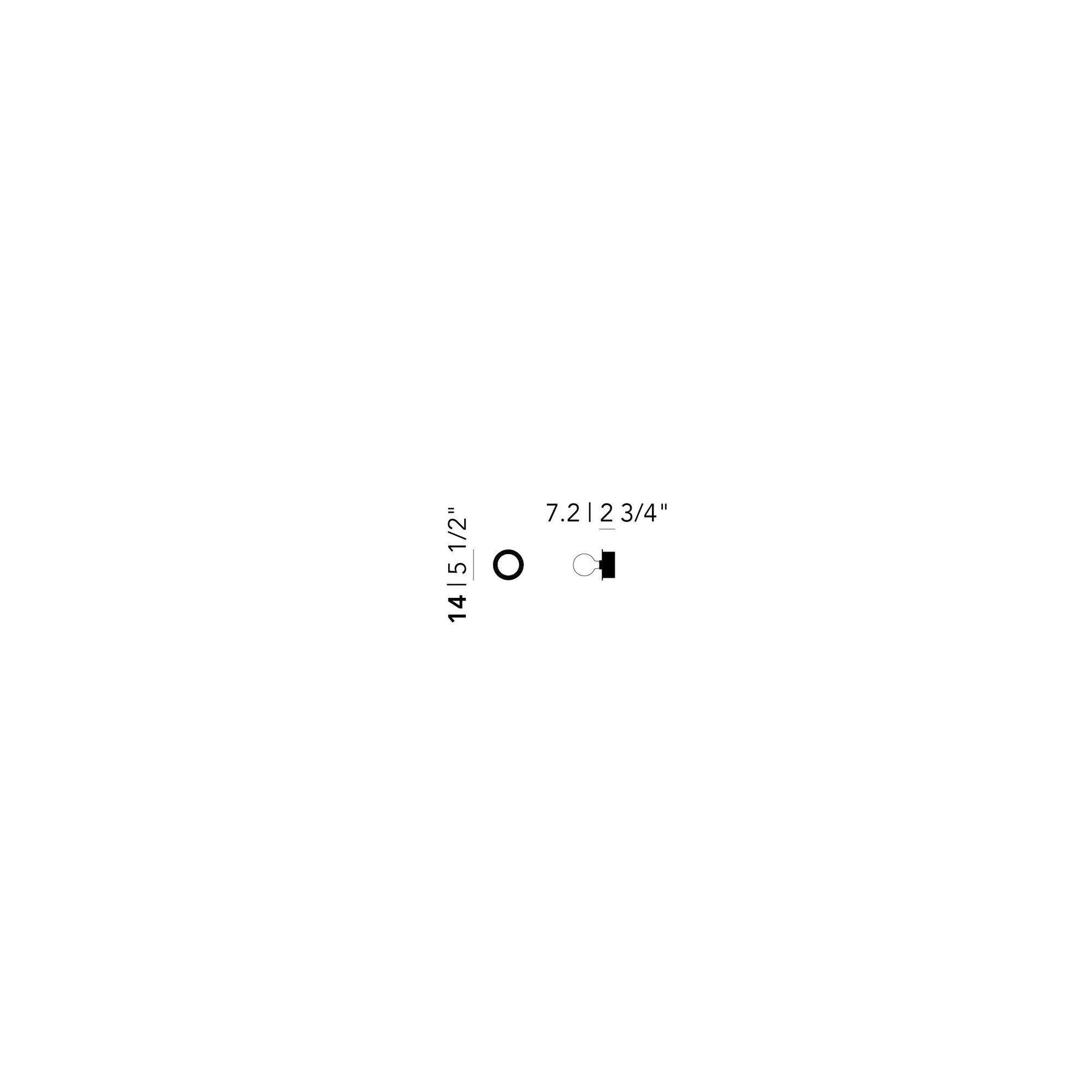 Design lighting | Nod Wall lamp M | Studio HENK | schematic