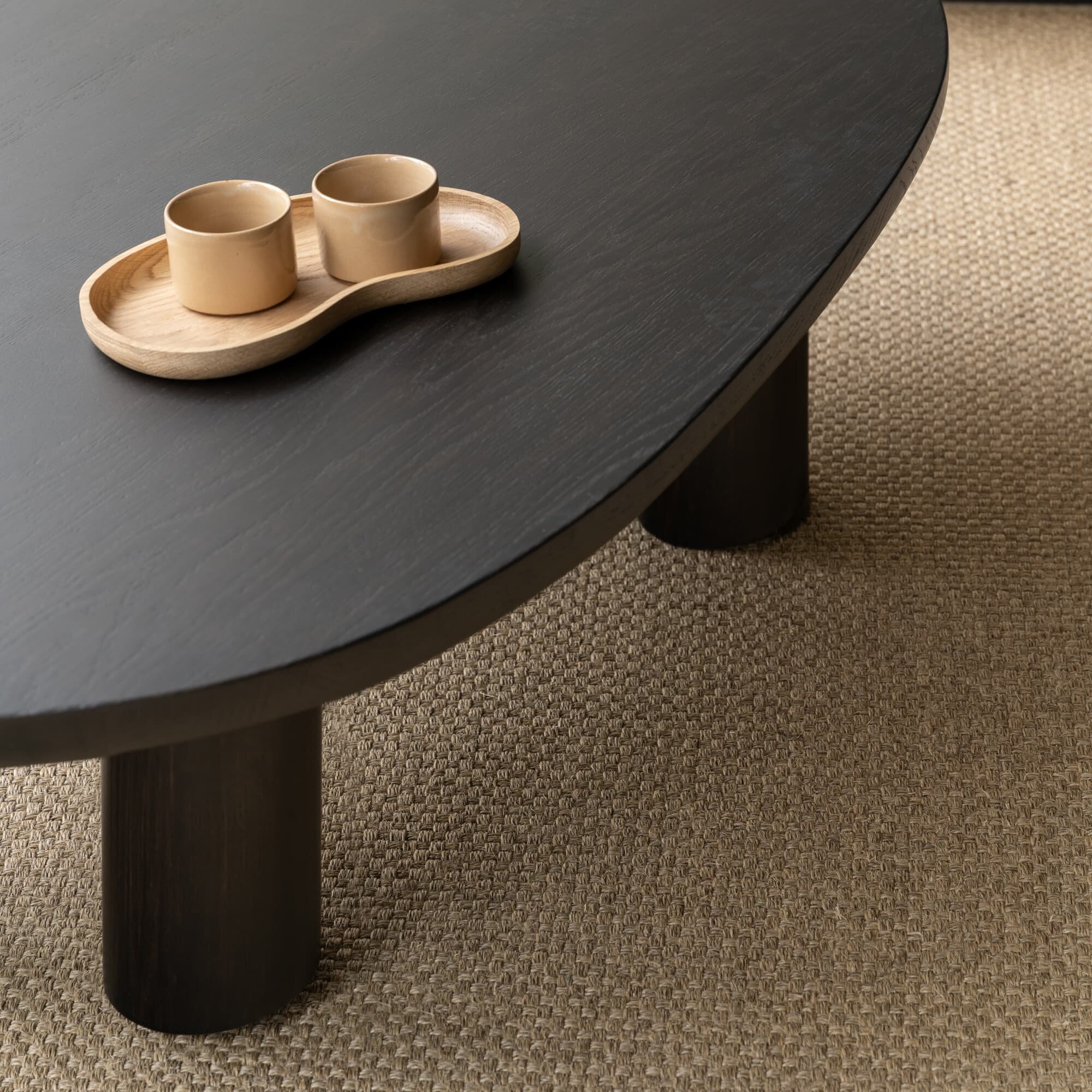 Design Coffee Table | Blob Coffee Table Walnut naturel lacquer | Walnut naturel lacquer | Studio HENK| 