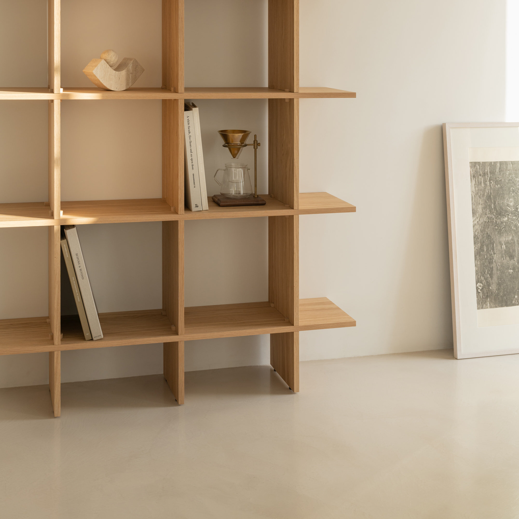 Designer cabinet | Column Cabinet 65 Oak natural | Studio HENK | 