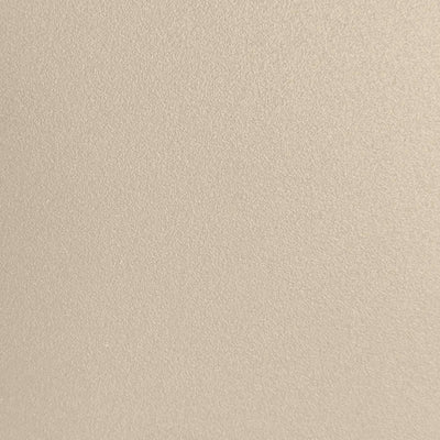 Steel powder coating ivory color sample
