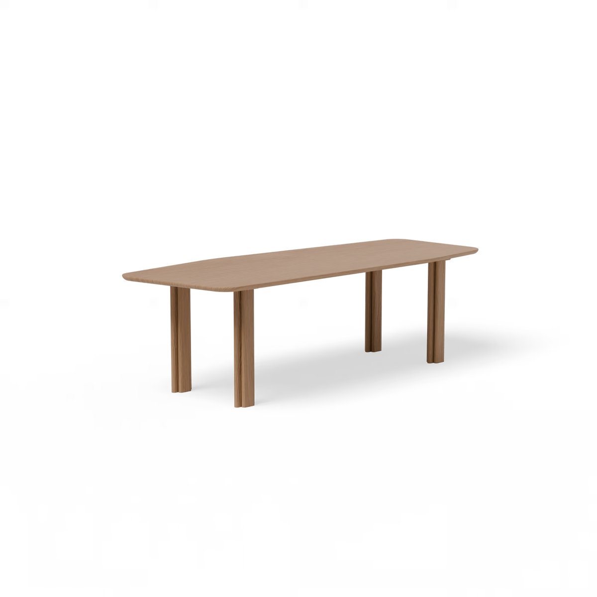 Paste tafel eiken naturel light, Paper
