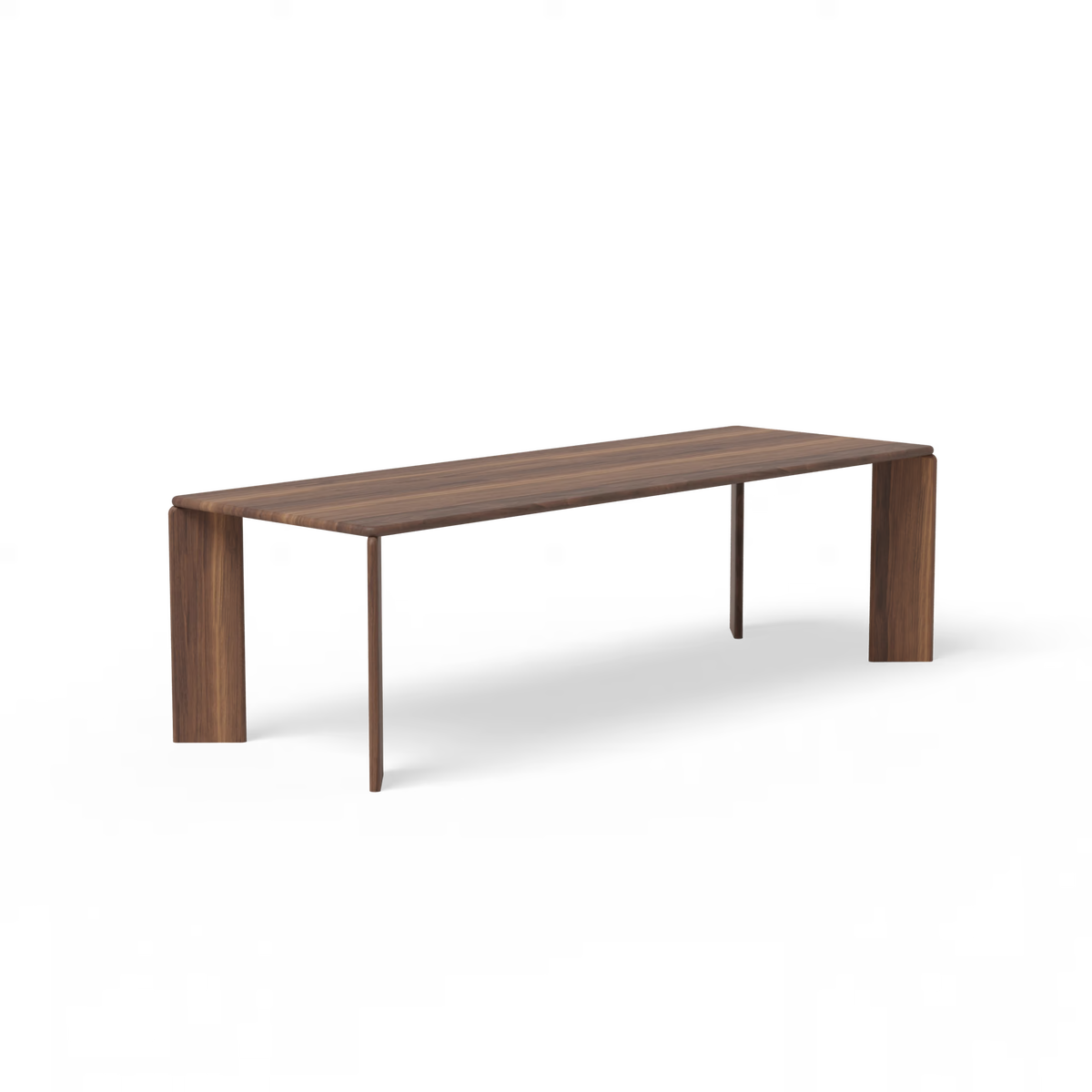 Soft tafel walnoot, rechthoekig