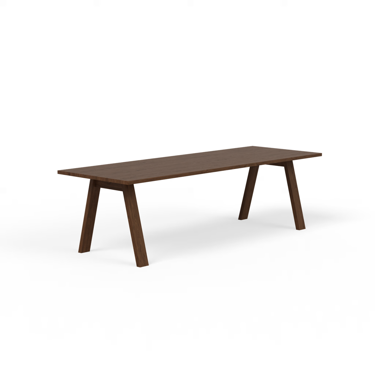 Legno tafel eiken gerookt, rechthoekig