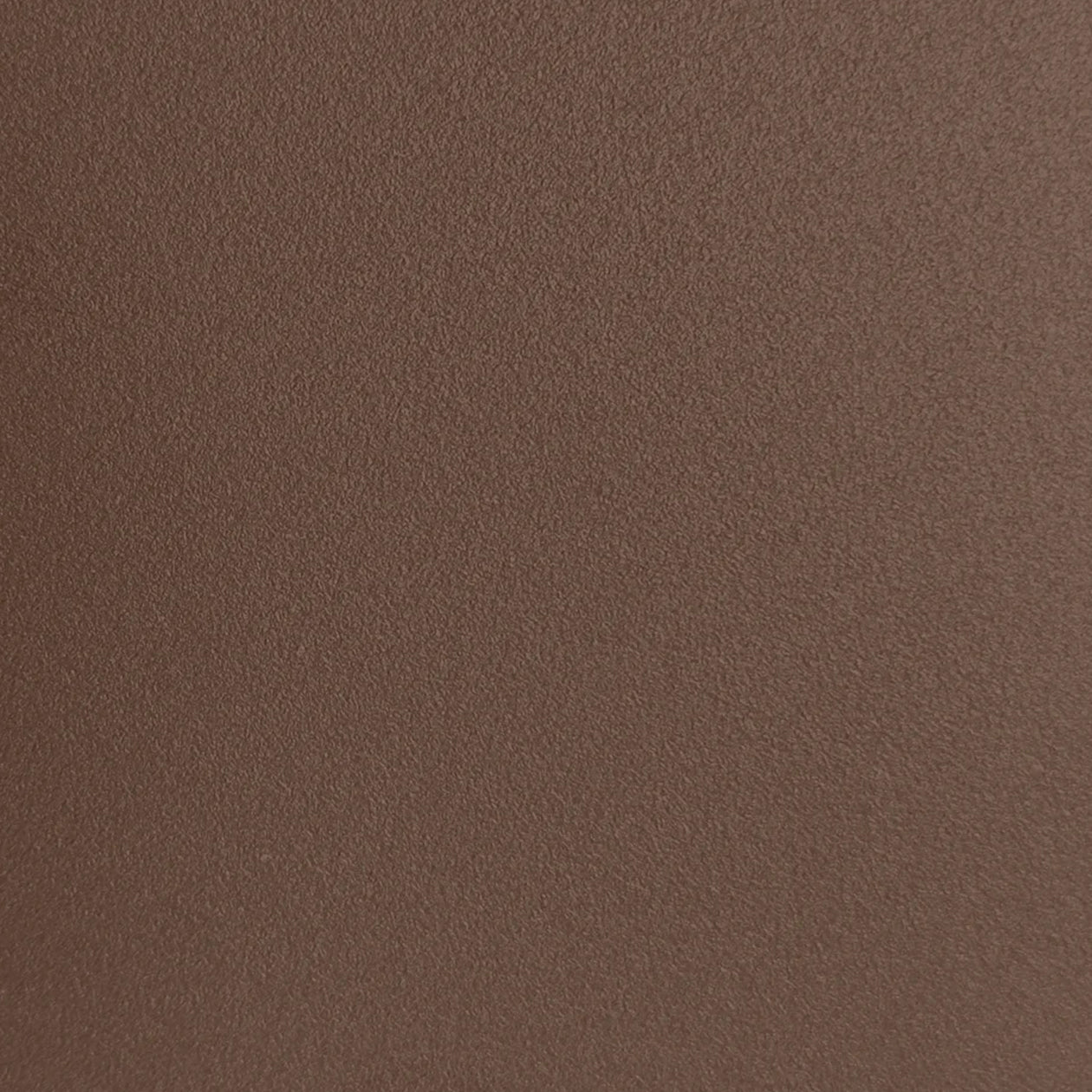 Steel powder coating brown color sample